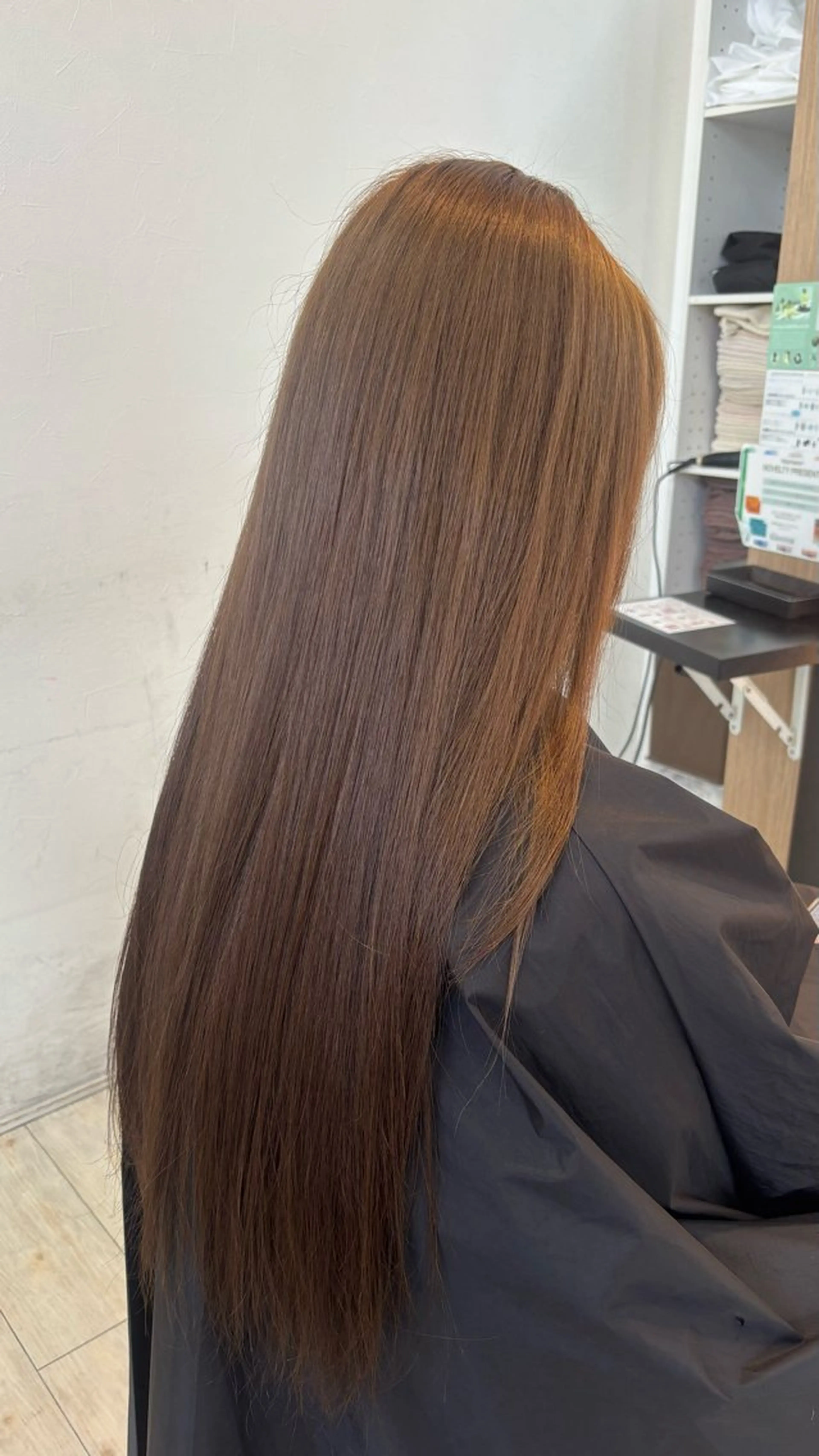 カラー ブリーチ ブラウンカラー 透明感カラー ダブルカラー ブリーチなしカラー miyu/ボブ/ 透明感カラー/栄のヘアスタイル