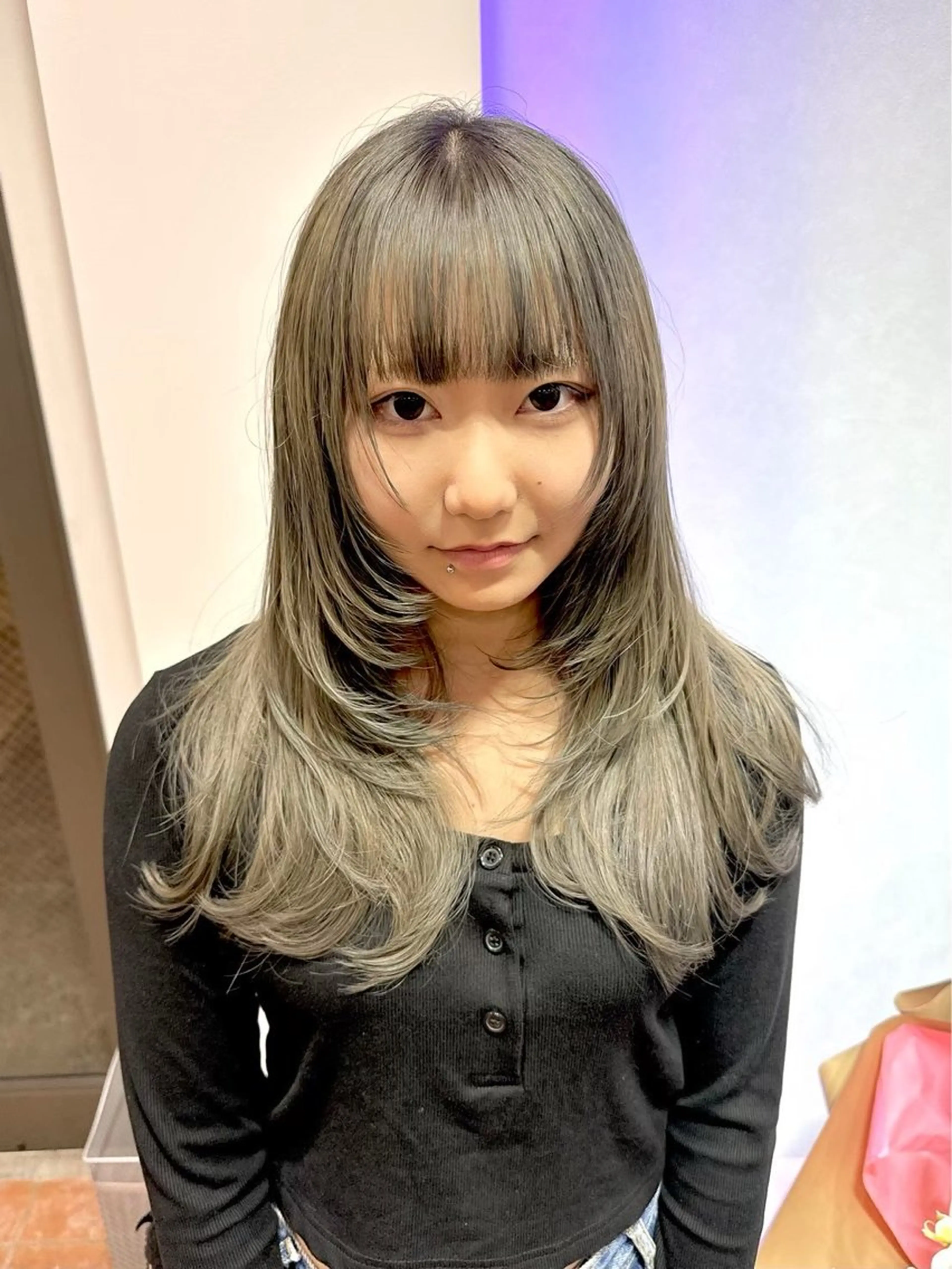 ロング 木村 紅愛のヘアスタイル