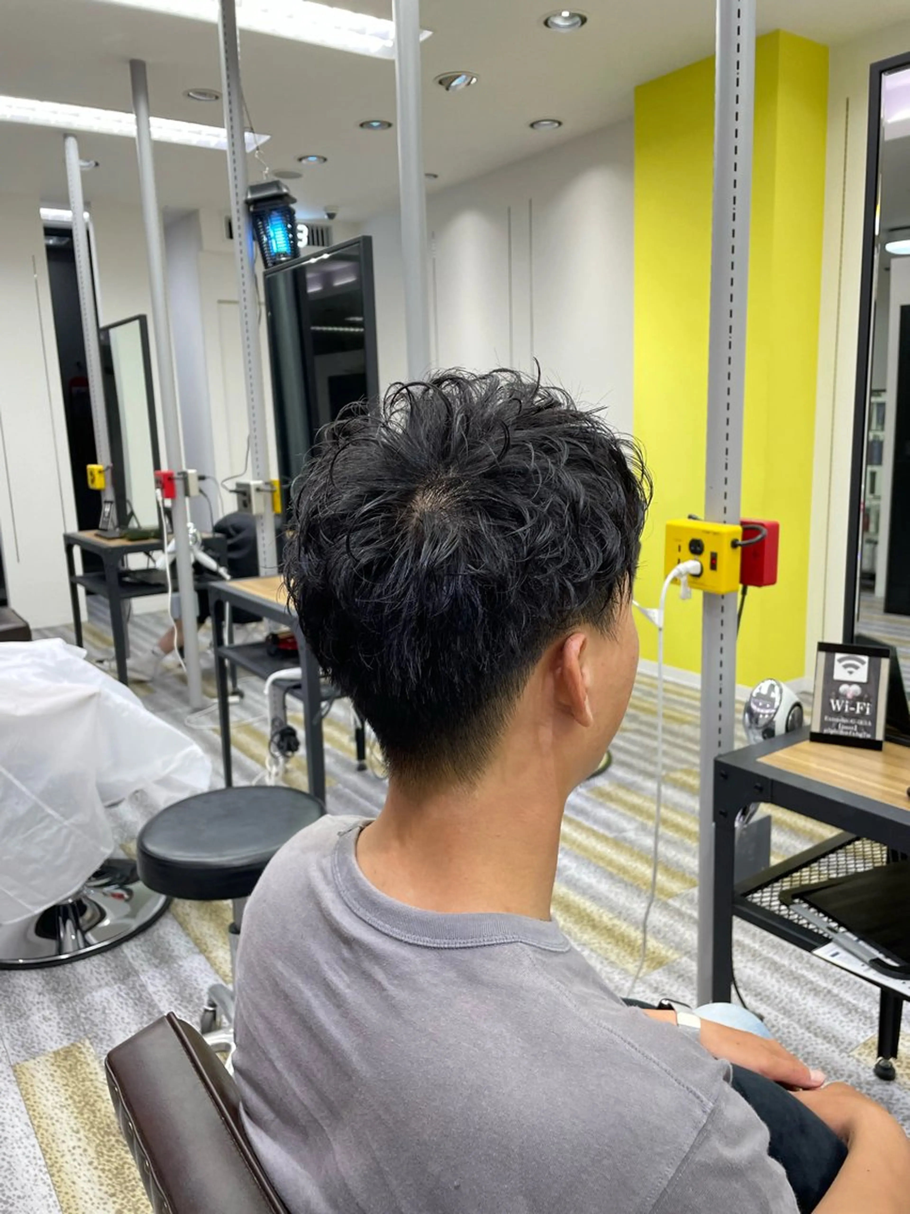 ショート パーマ メンズ メンズパーマ ニュアンスパーマ 【メンズ特化】岩瀬 武【メンズパーマ】のヘアスタイル