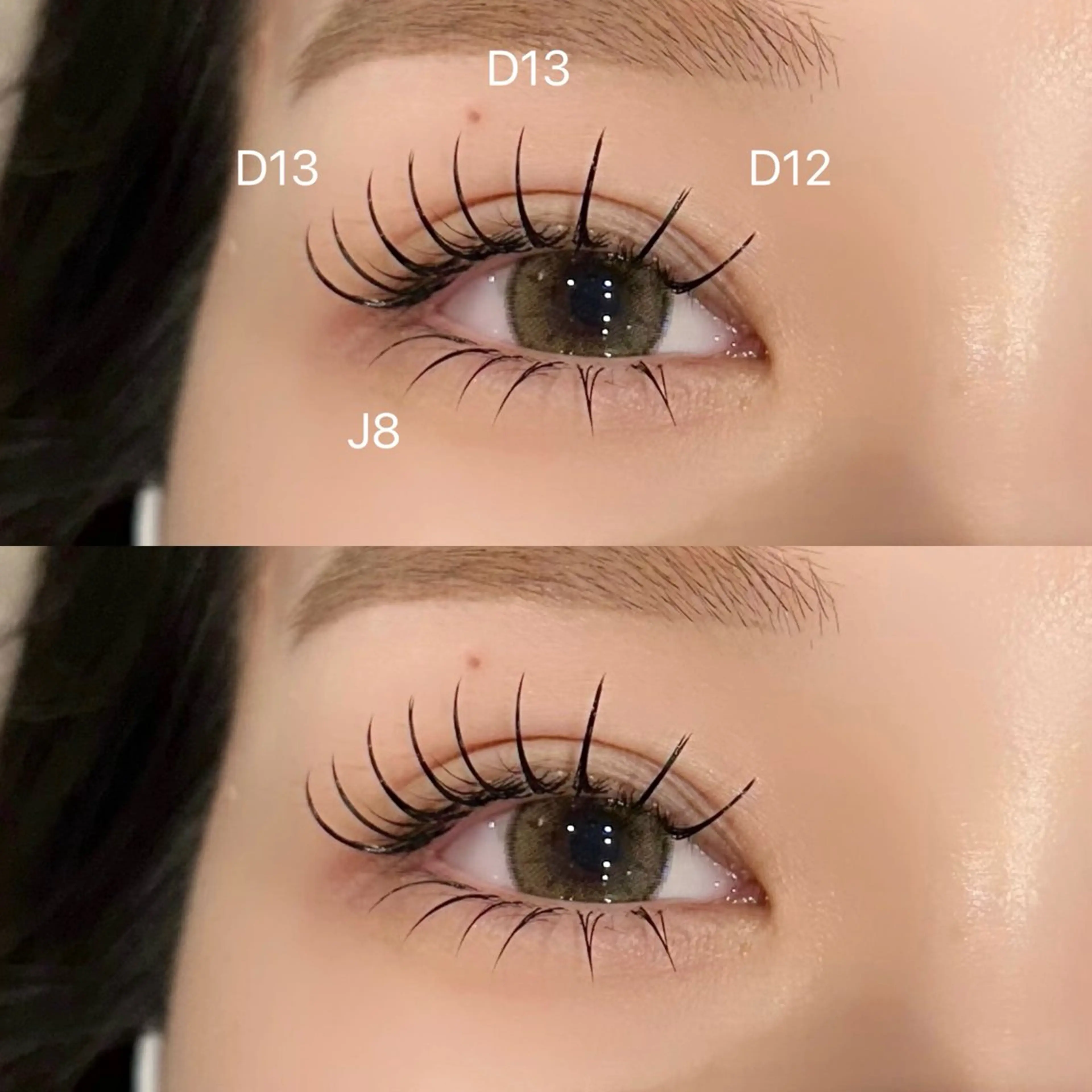 【🤍minimo限定🤍】上下フラットラッシュ（上80or100本&下40本）の写真