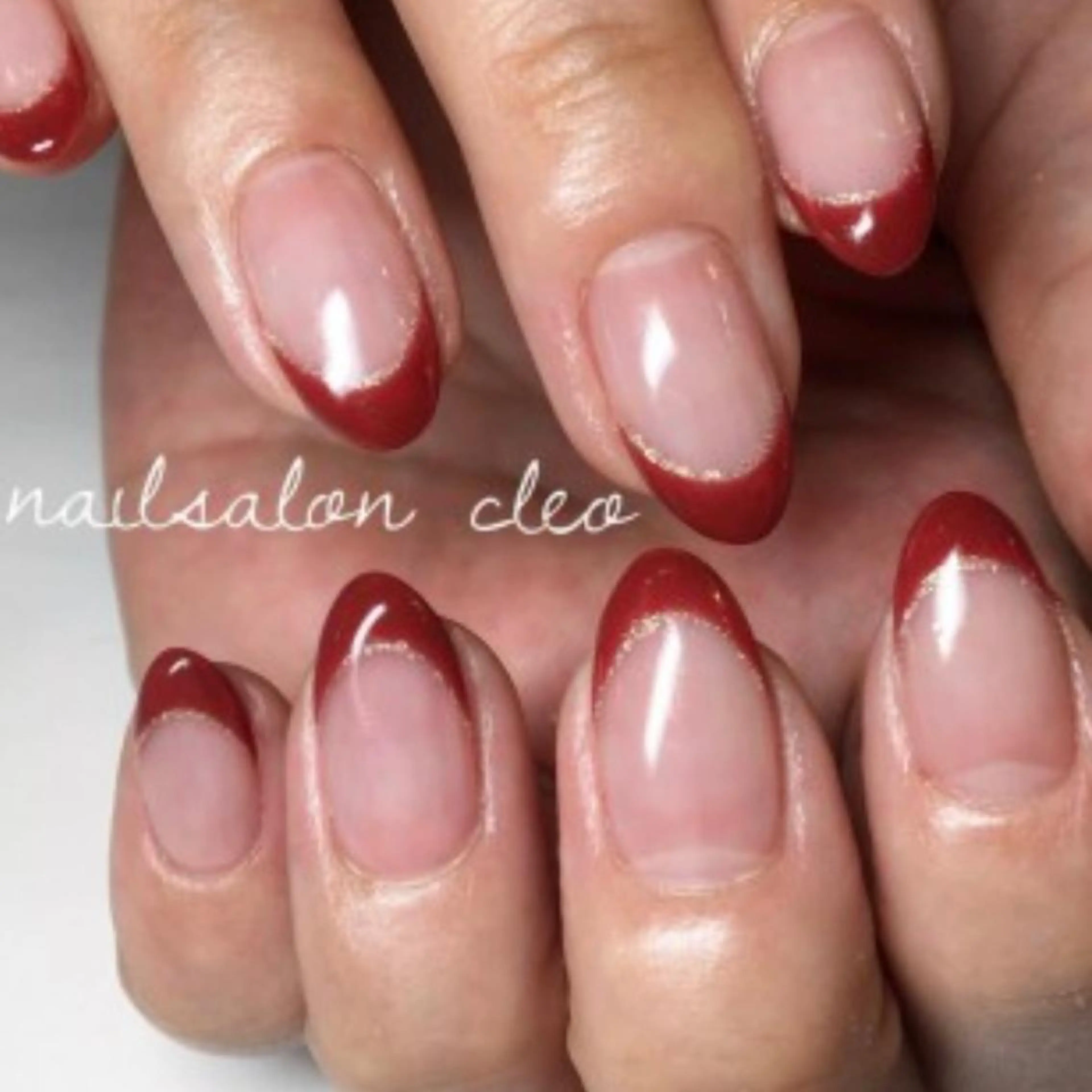 【12月限定】⚠️当日予約、当日来店限定⚠️2000円引き！【フレンチネイル】🔸ベースカラーなし🔸 💅🏻オフなしの写真