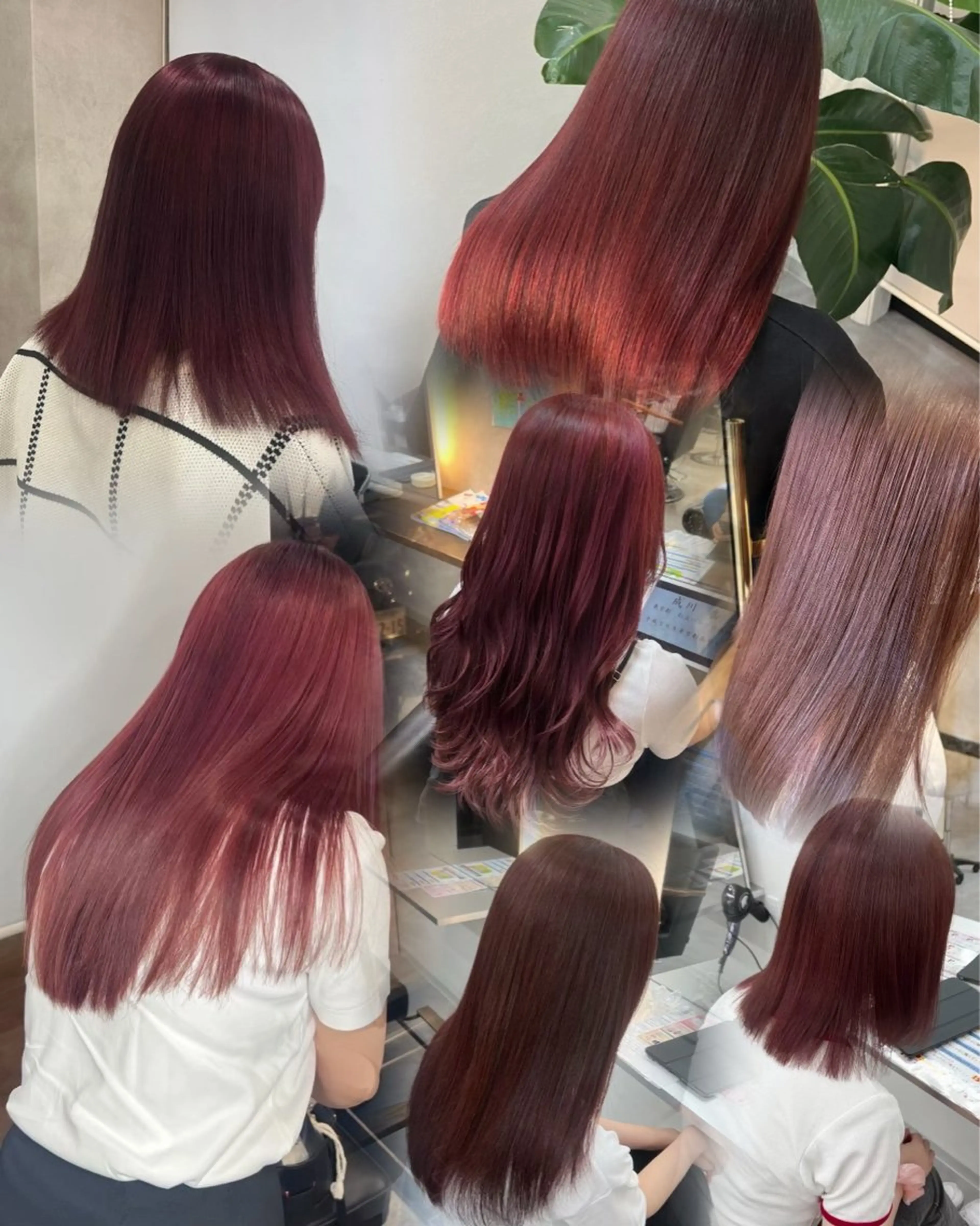 ロング RIENS Xrea nanamiのヘアスタイル