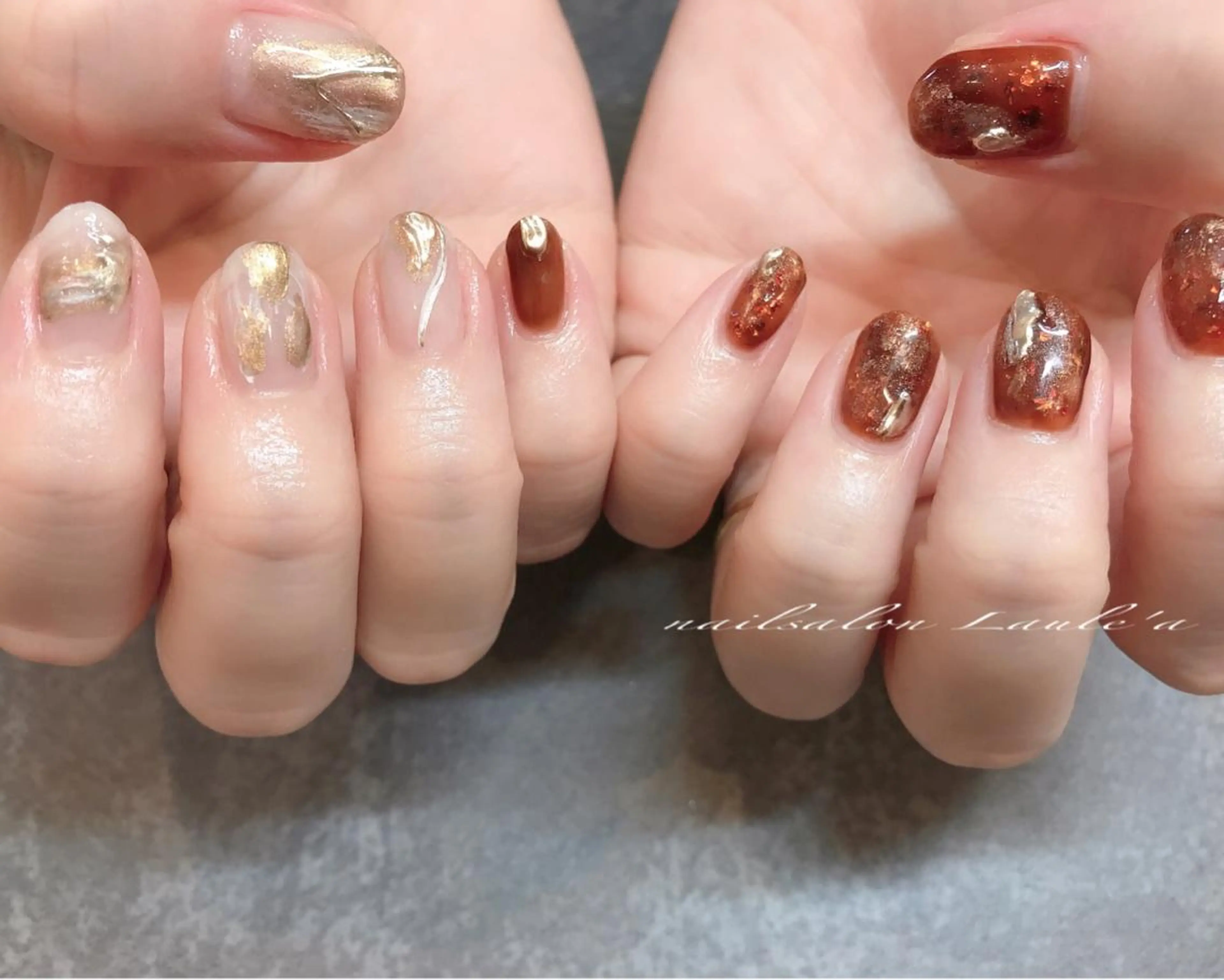 ネイル nailsalon Laule'aのネイルデザイン