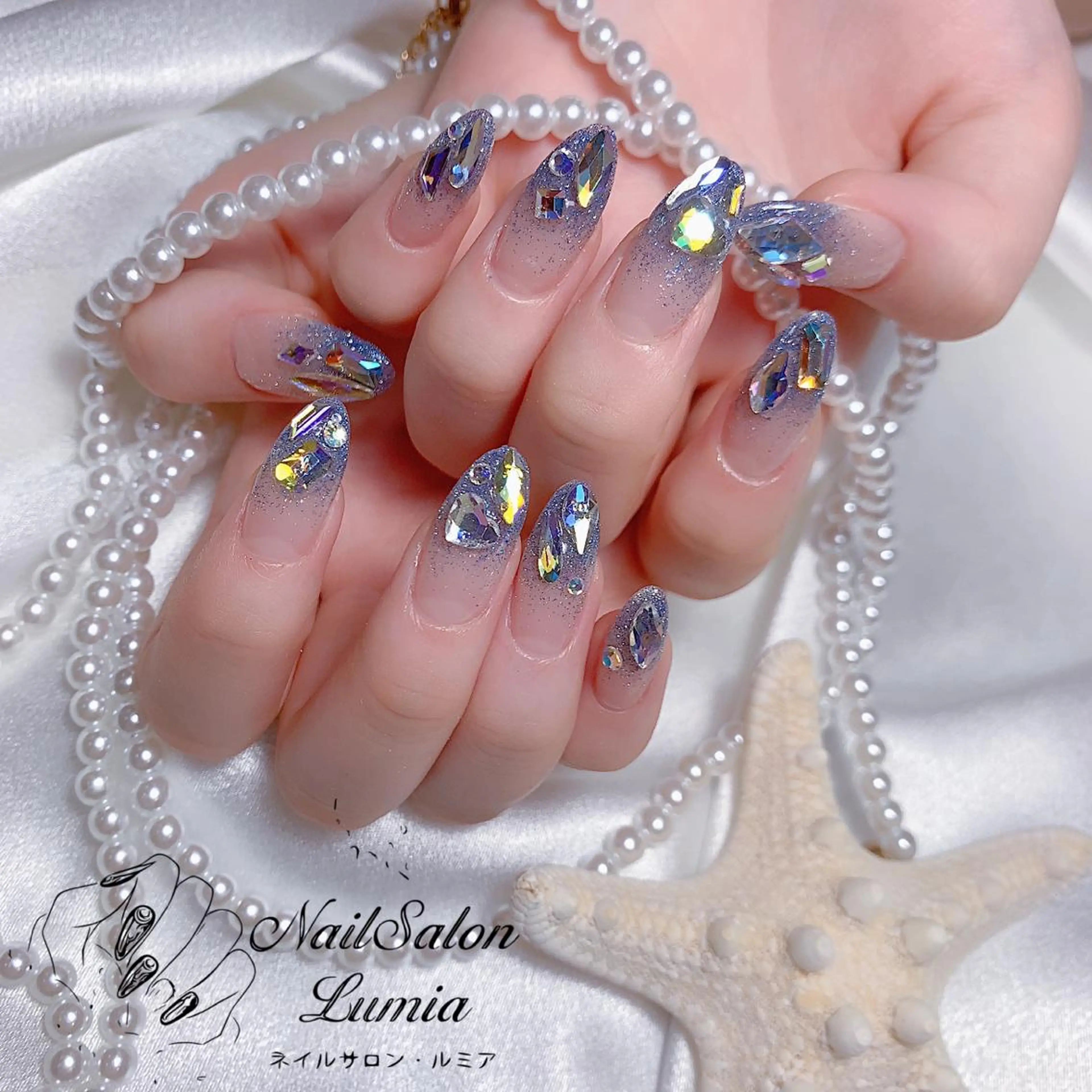 ネイル ハンドネイル ネイルサロン ルミア Lumia 店長のネイルデザイン