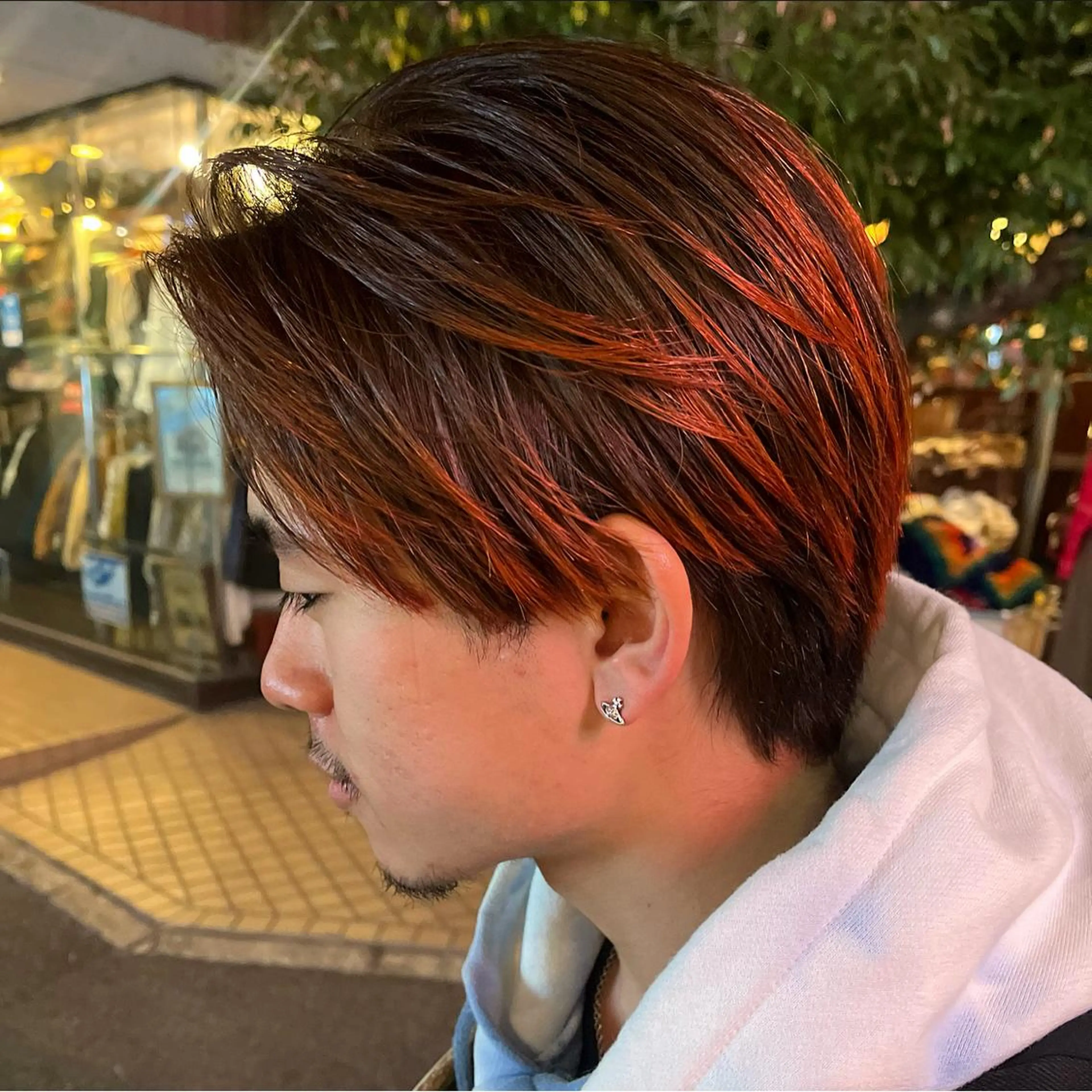 ショート カラー ヘアアレンジ ボブハイトーン🦖 デザインMAMIのヘアスタイル