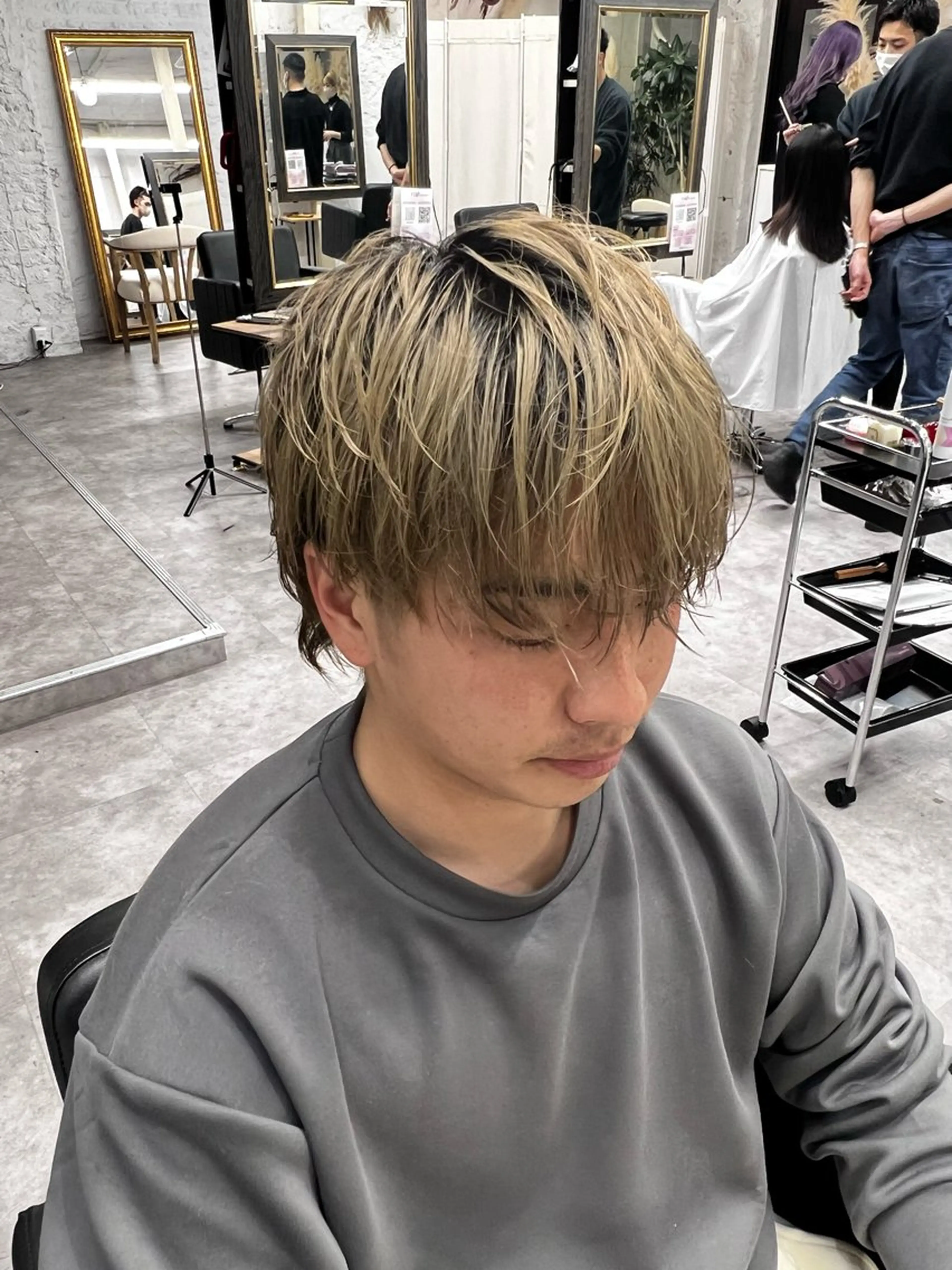 メンズ カット 笹江 瑞穂のヘアスタイル