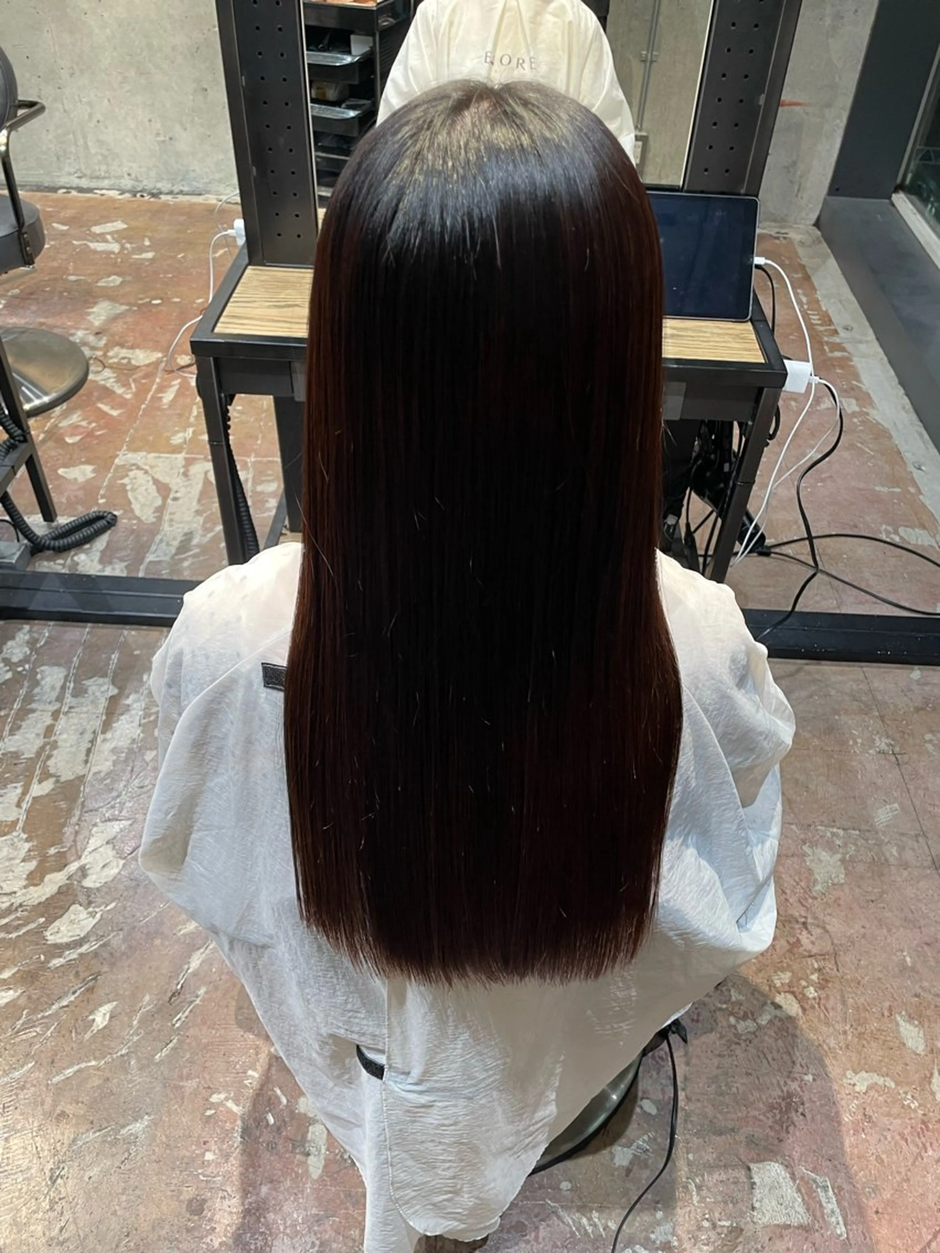 ロング パーマ/カット/ ショート/安松龍一のヘアスタイル