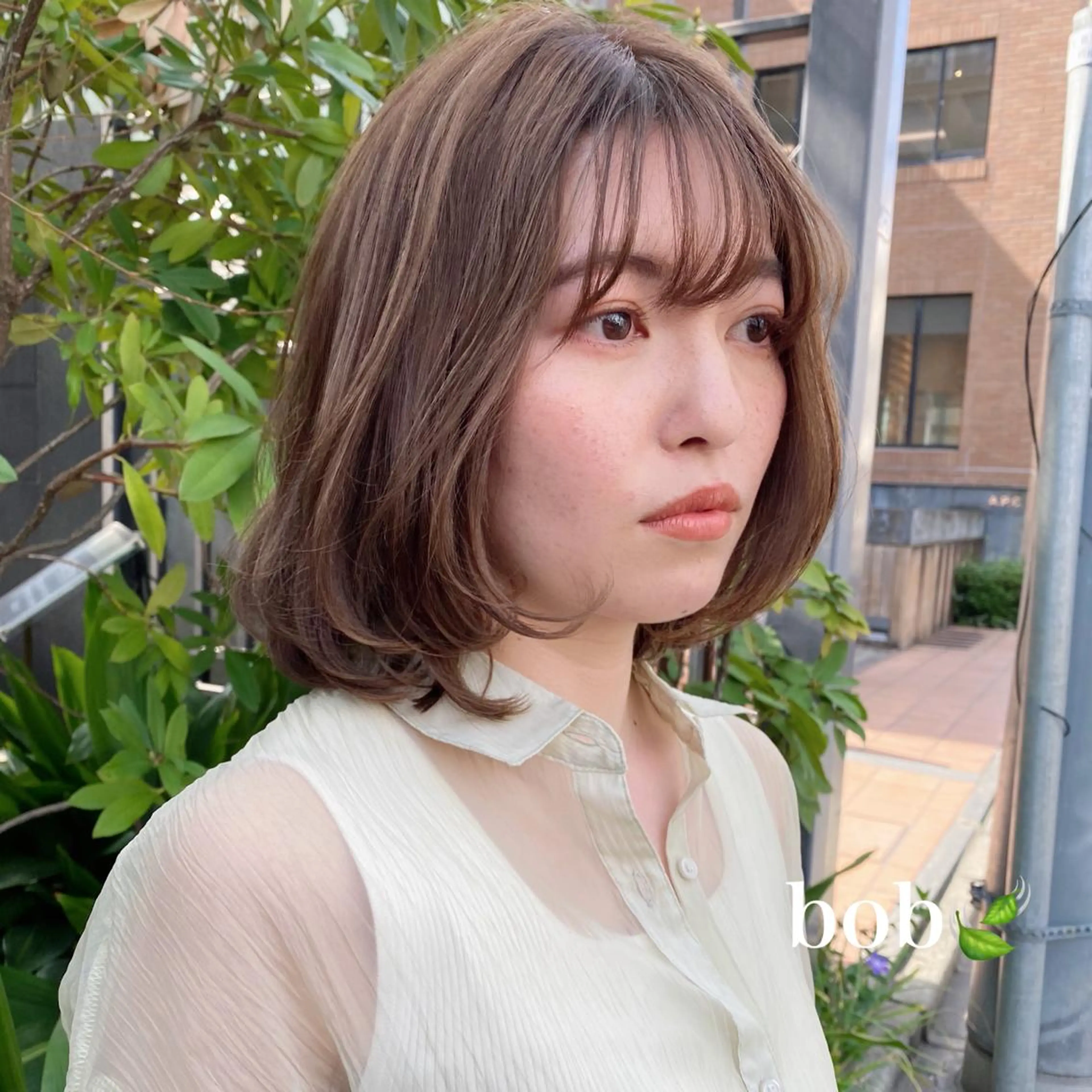 ミディアム VLOW nex the salon所属・韓国風/髪質改善/ ナガヤアキラのヘアスタイル