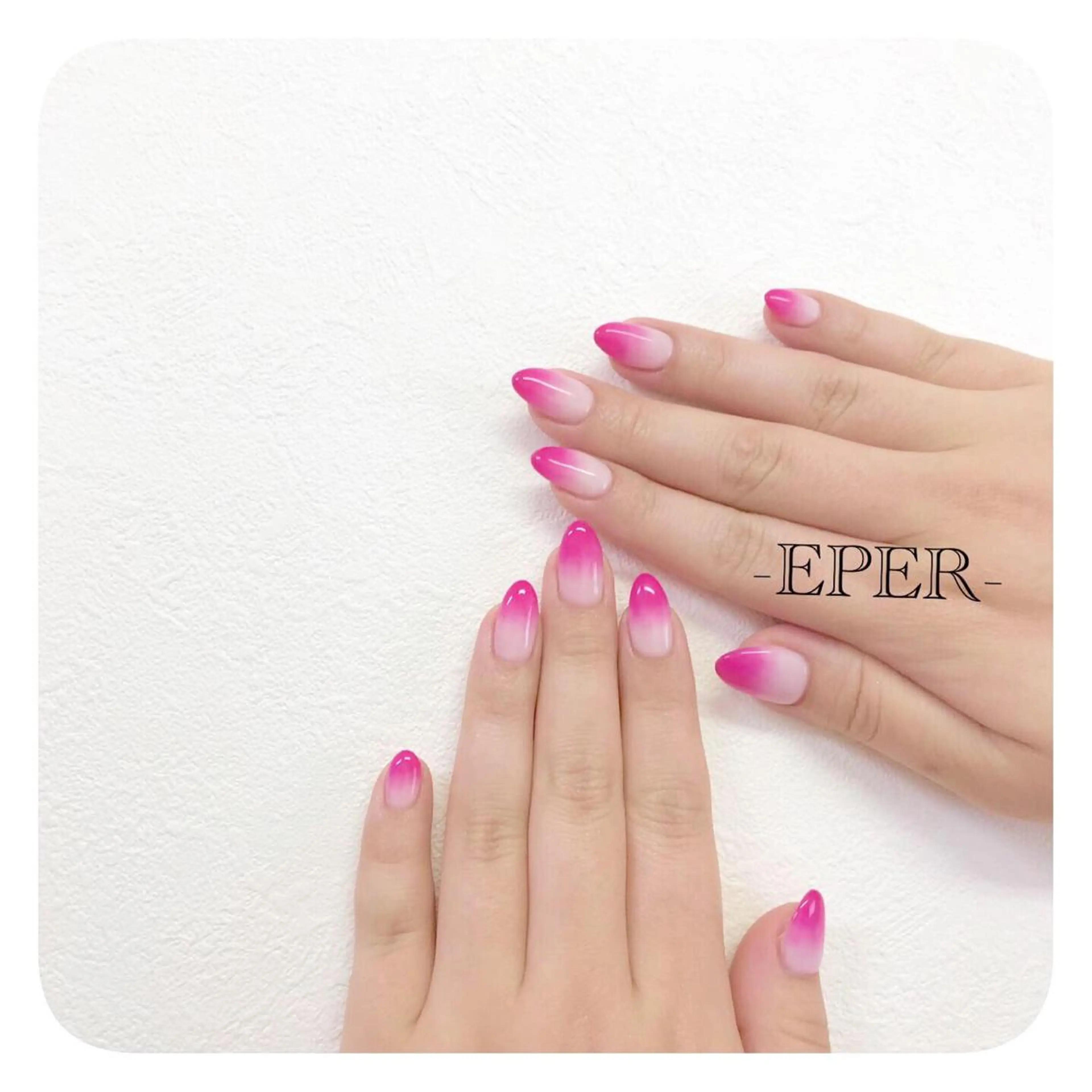 ネイル グラデーション ワンカラーネイル ネイルサロン -EPER-エペルのネイルデザイン