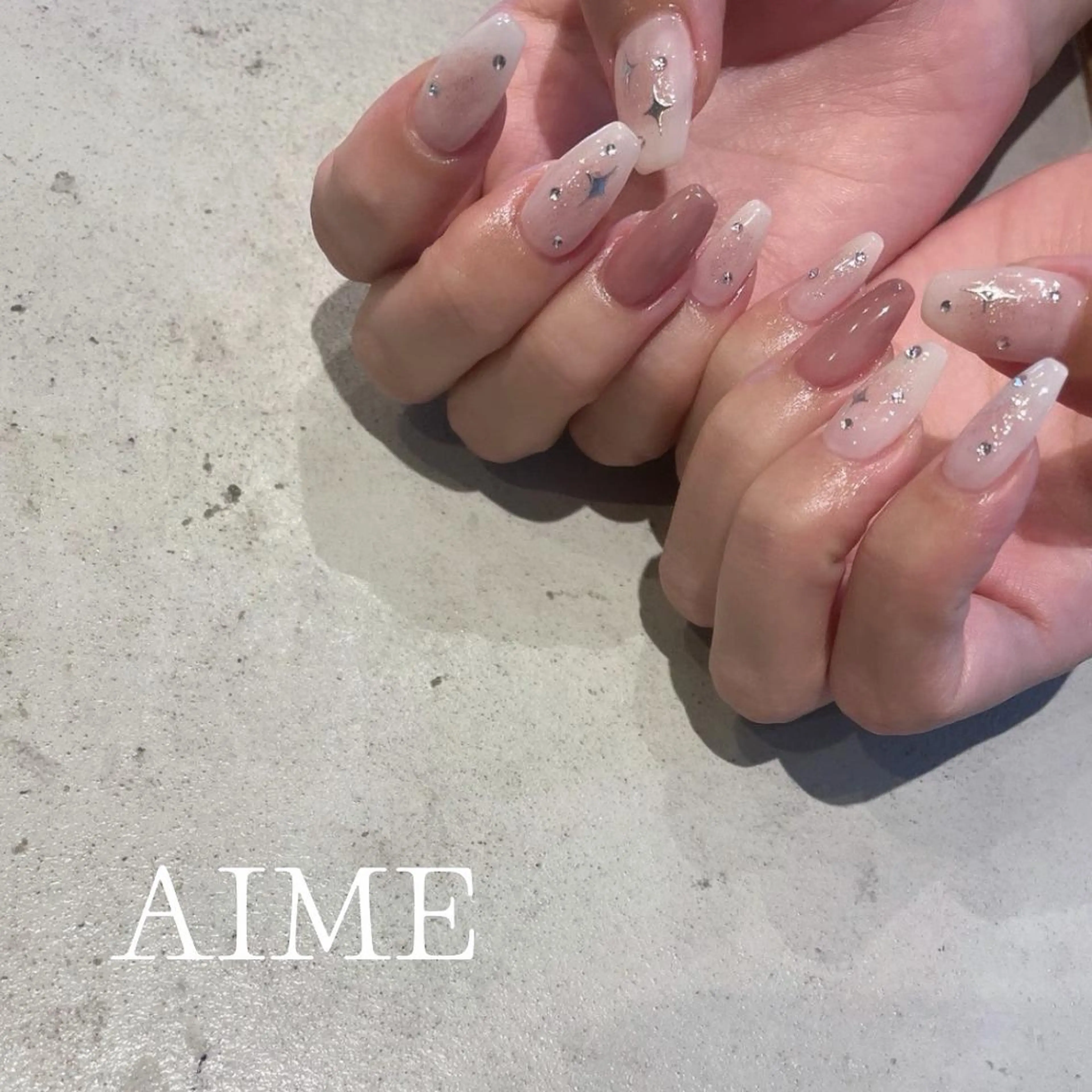 ネイル ハンドネイル AIME （momo）のネイルデザイン