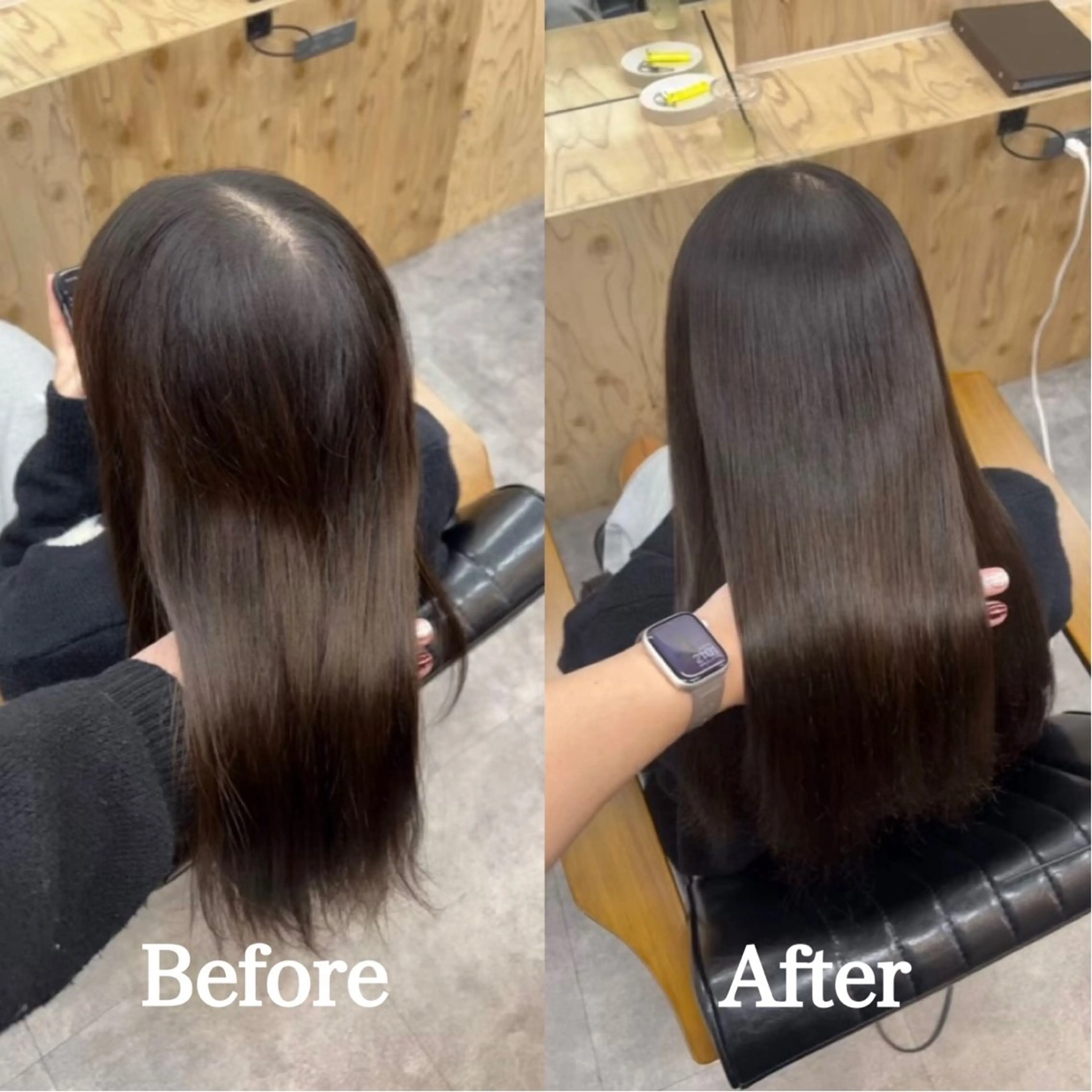 ロング 縮毛矯正 トリートメント 美髪縮毛矯正/ 髪質改善/岩田一駿のヘアスタイル