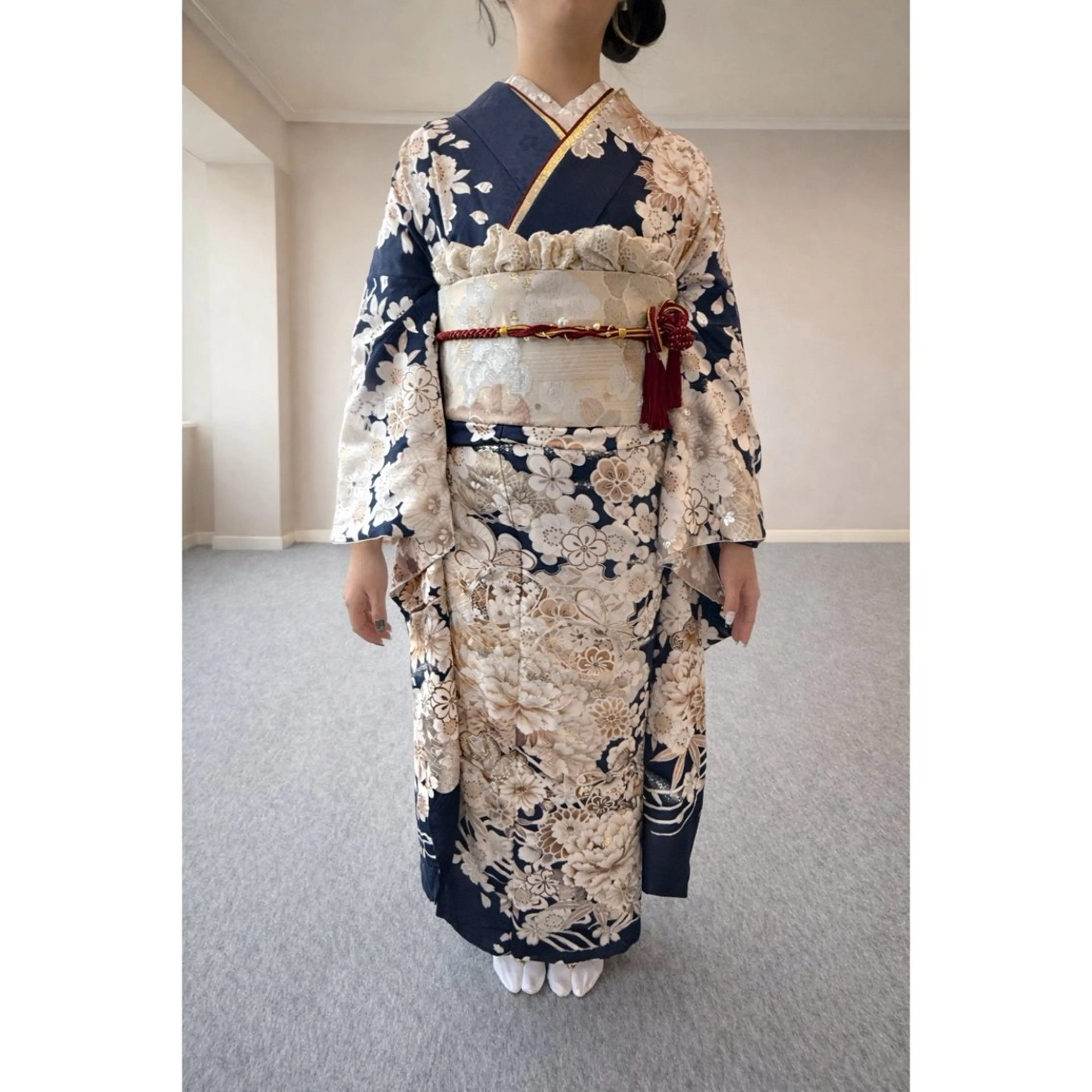 セミロング ヘアアレンジ 着付け 🦋エクステ/透明感 カラー🦋宮川莉央のその他イメージ