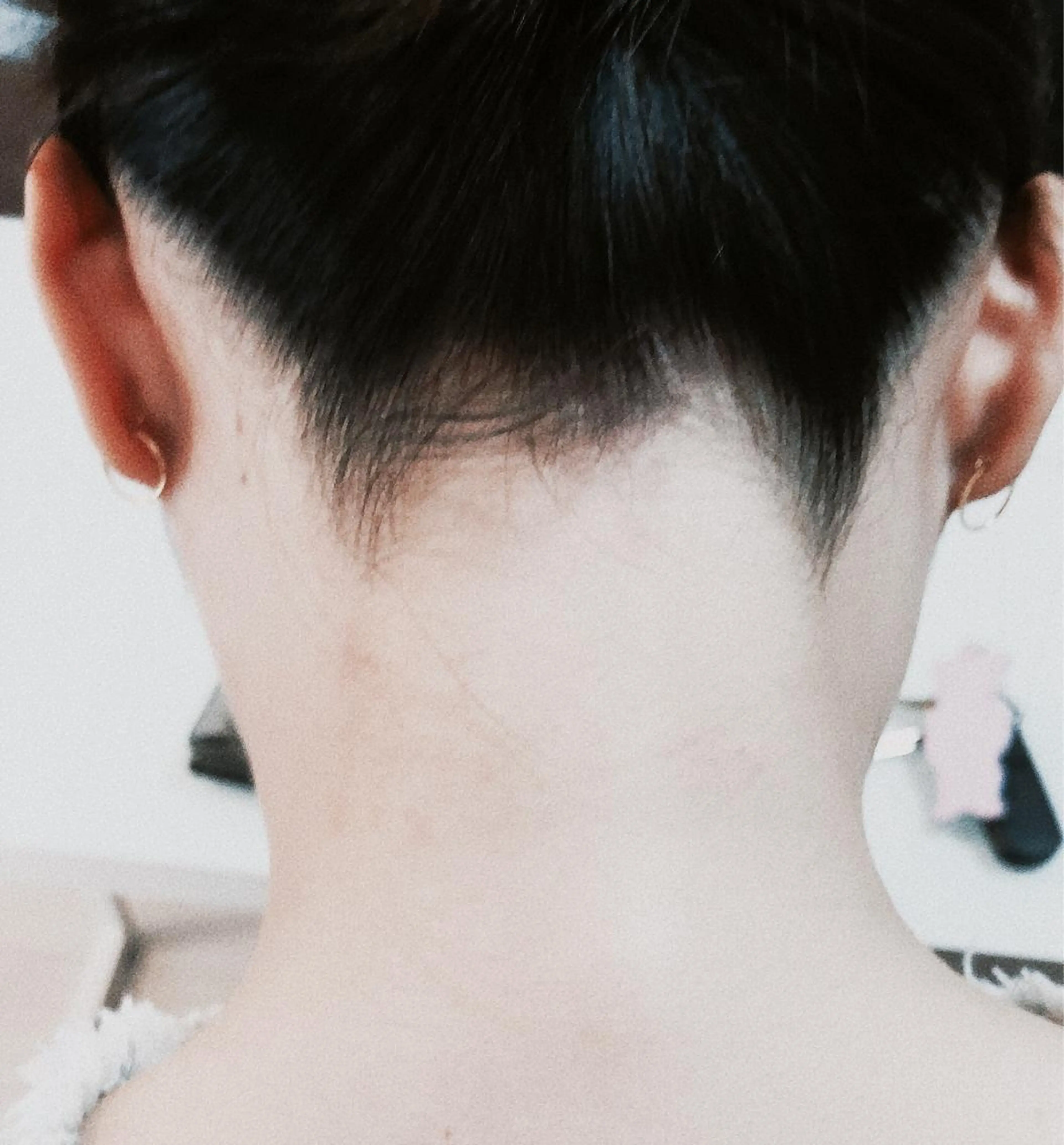 うなじの写真