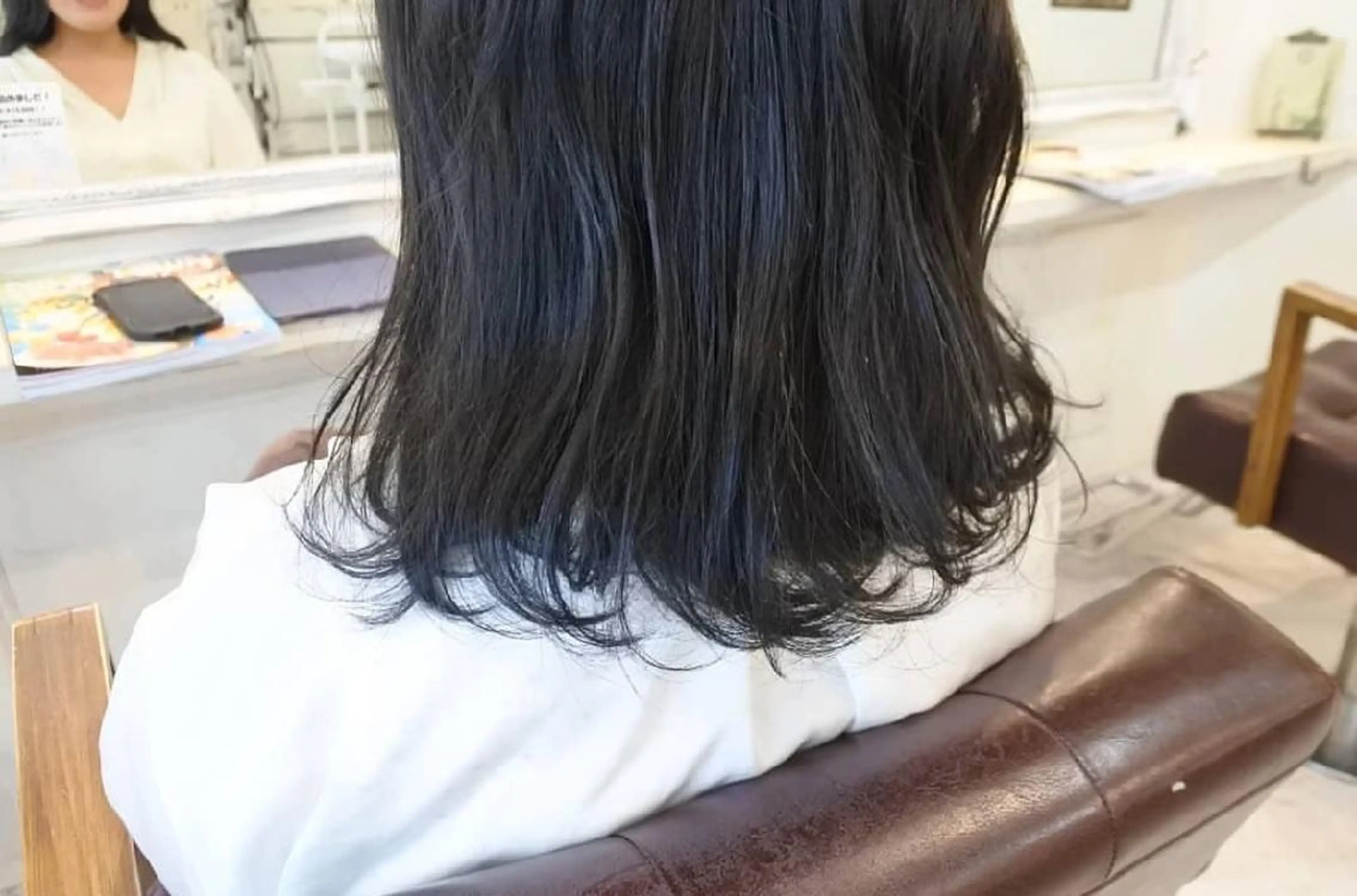 ミディアム カラー ボブ 田中 愛奈のその他イメージ