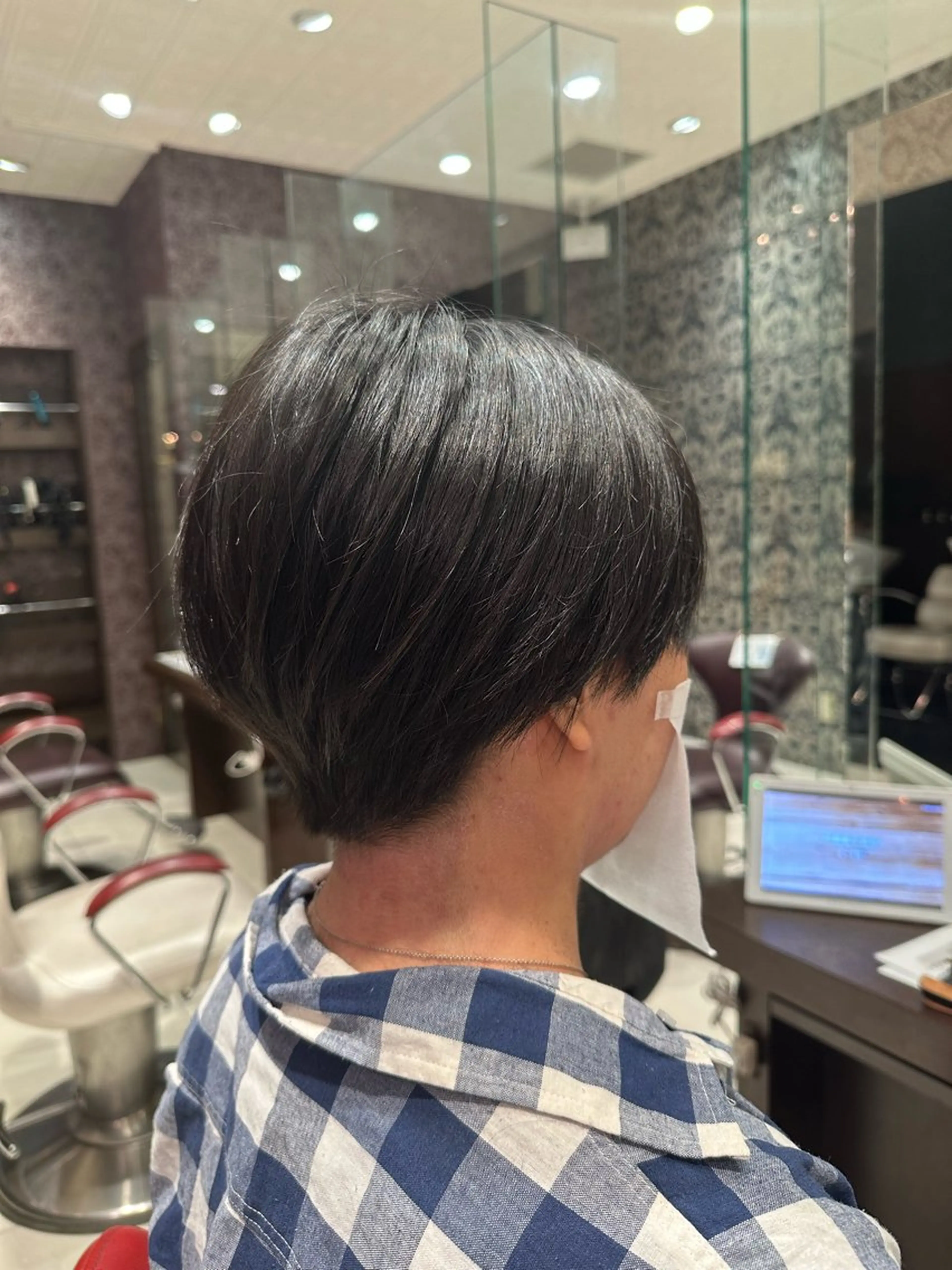 ショート 丸みショート ショートヘア 益野 凌のヘアスタイル