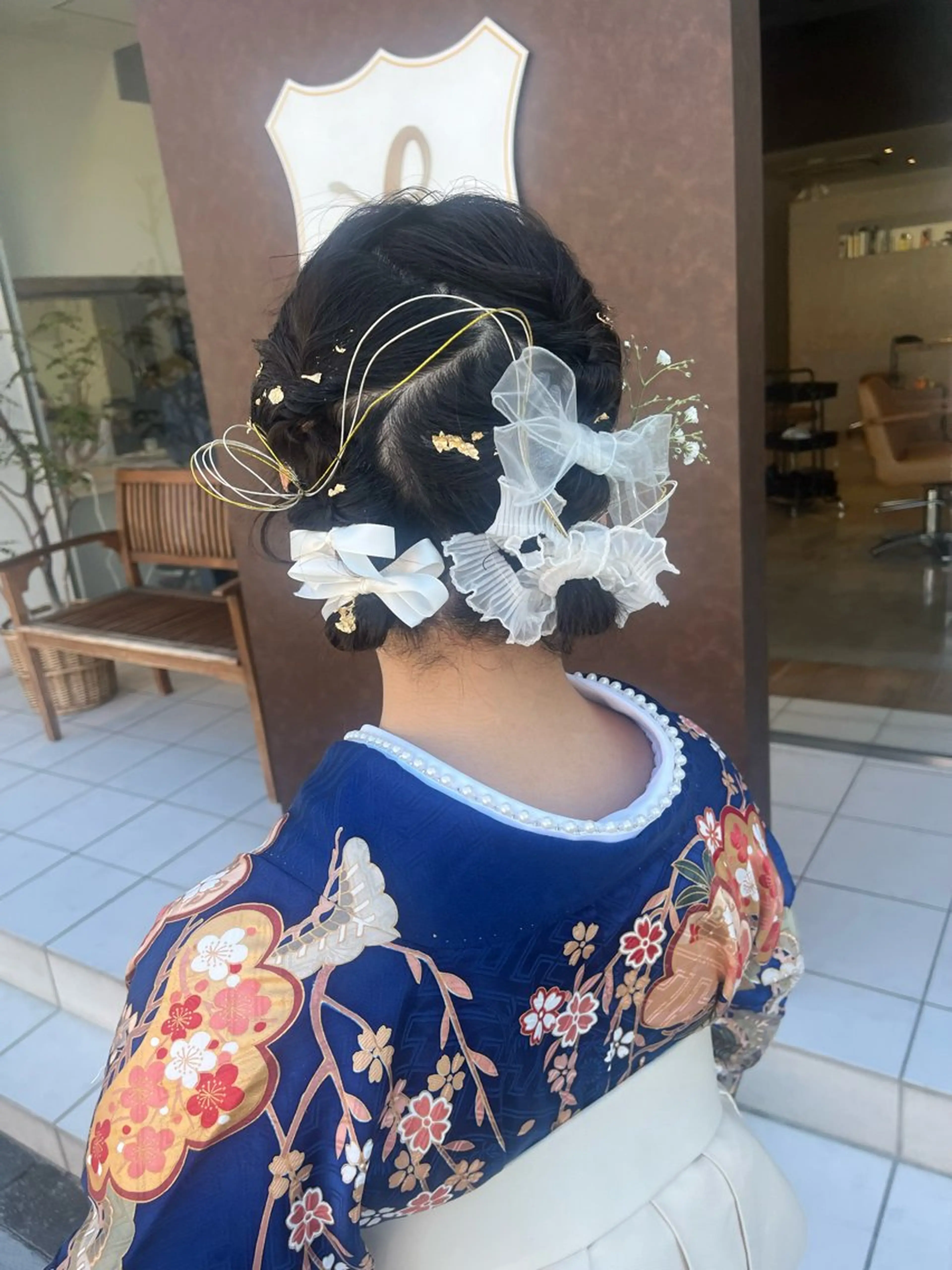 ミディアム ボブ ヘアセット marino/ カラー/顔周りカットのヘアスタイル