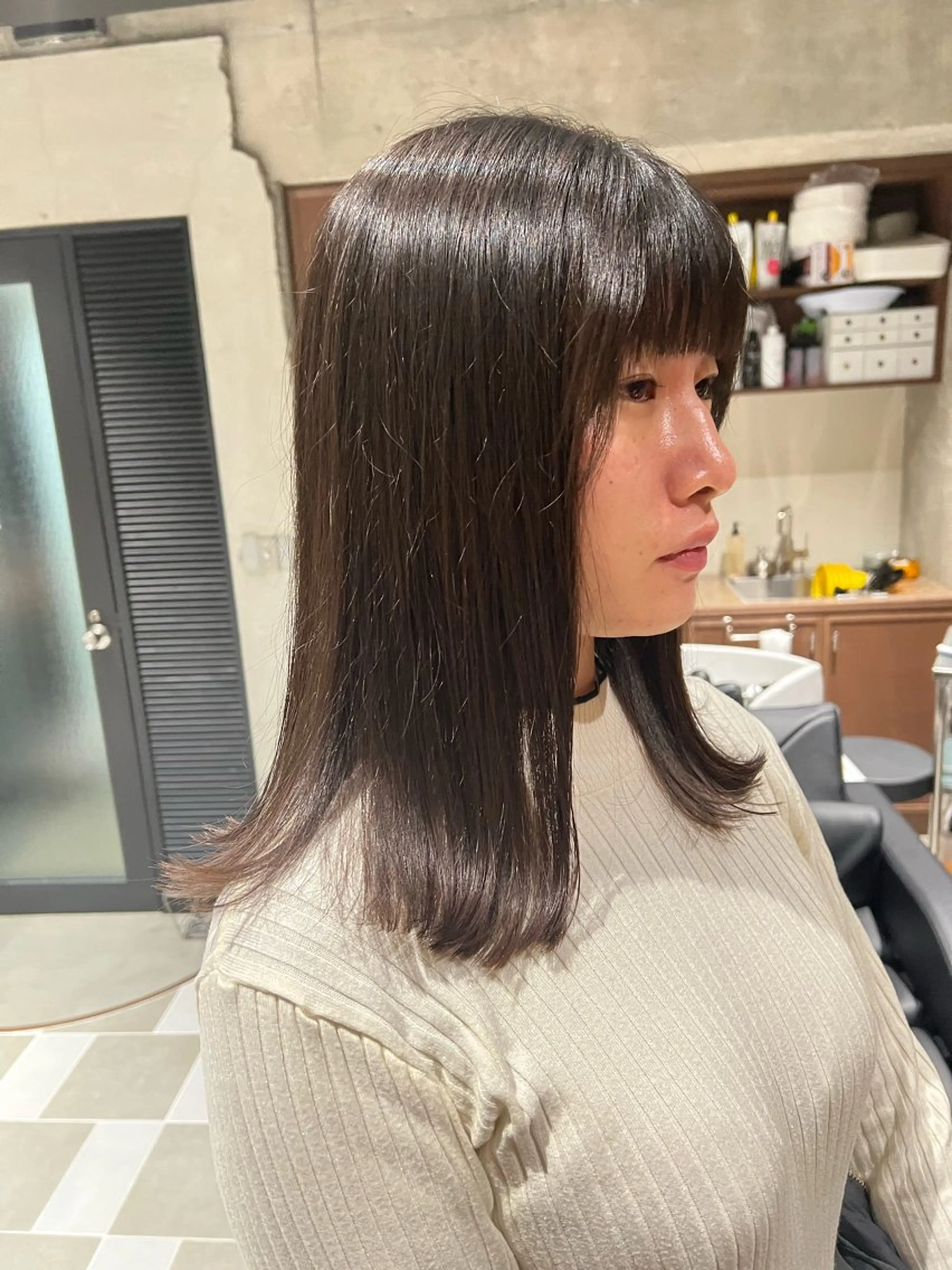ミディアム カット トリートメント nok所属・nok kaoriのヘアスタイル