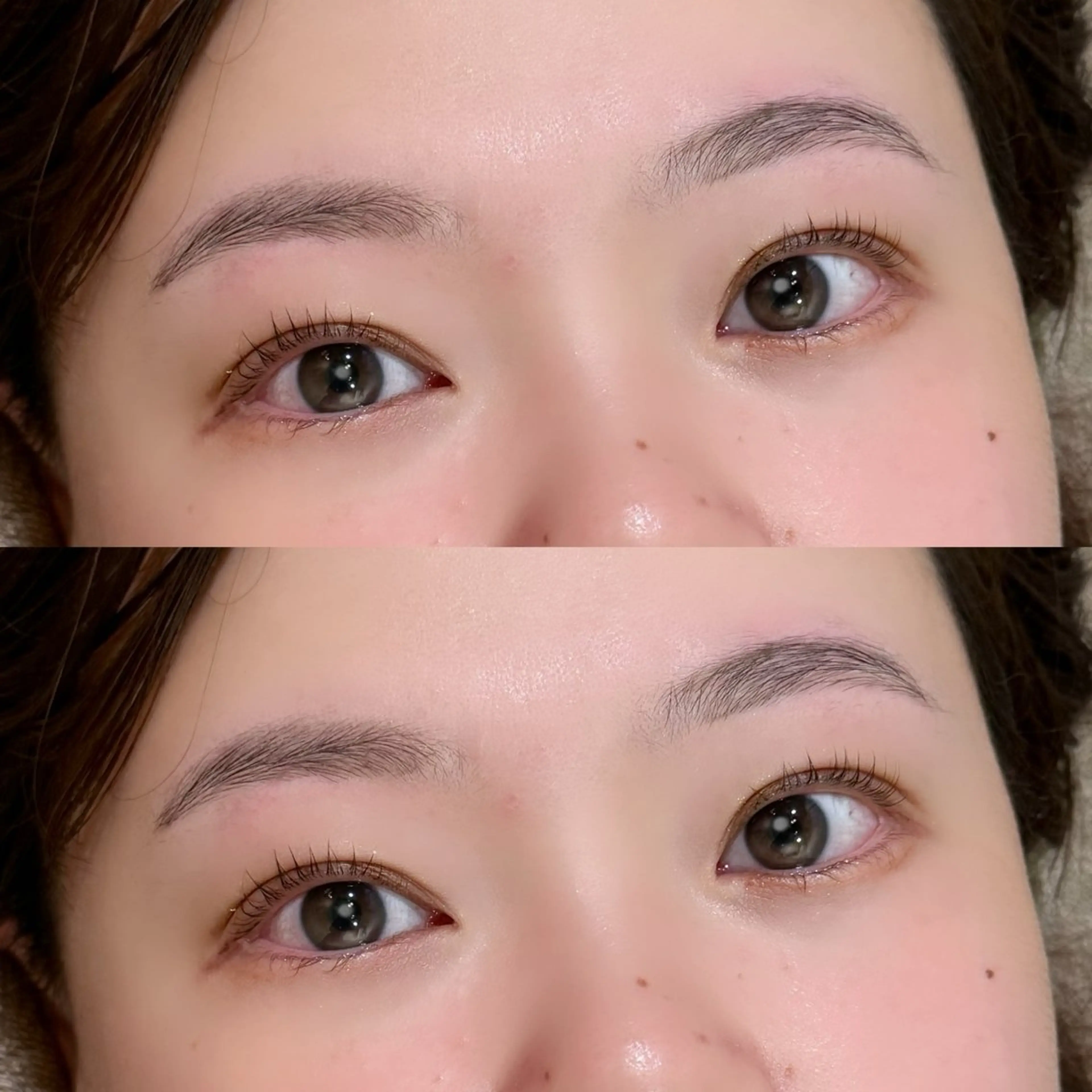 マツエク・マツパ マツパ 透明感カラー/顔周り カット/レイヤーにかのヘアスタイル