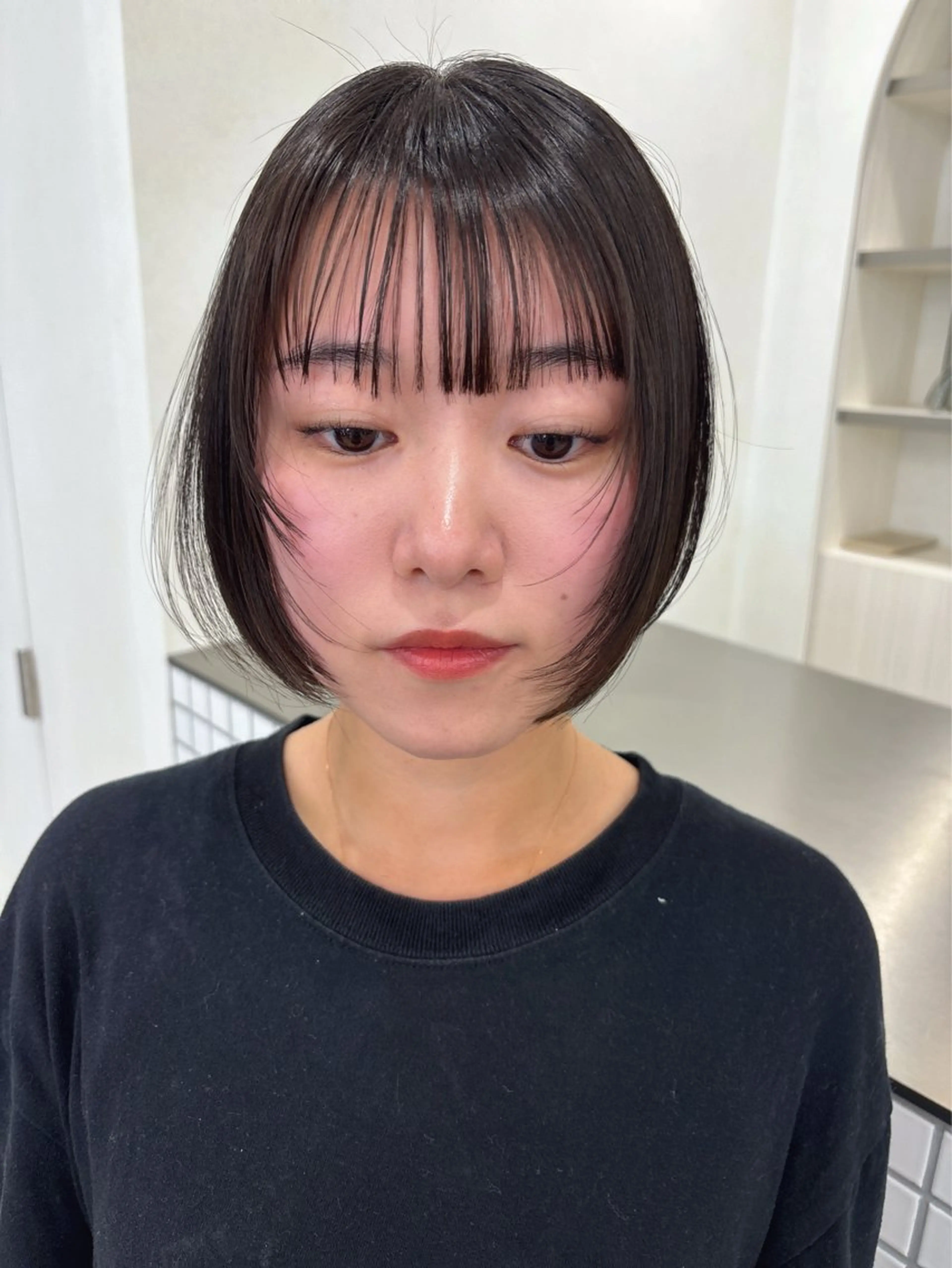 ショート カット トリートメント ユズキ/大人可愛い♡ レイヤーstyleのヘアスタイル