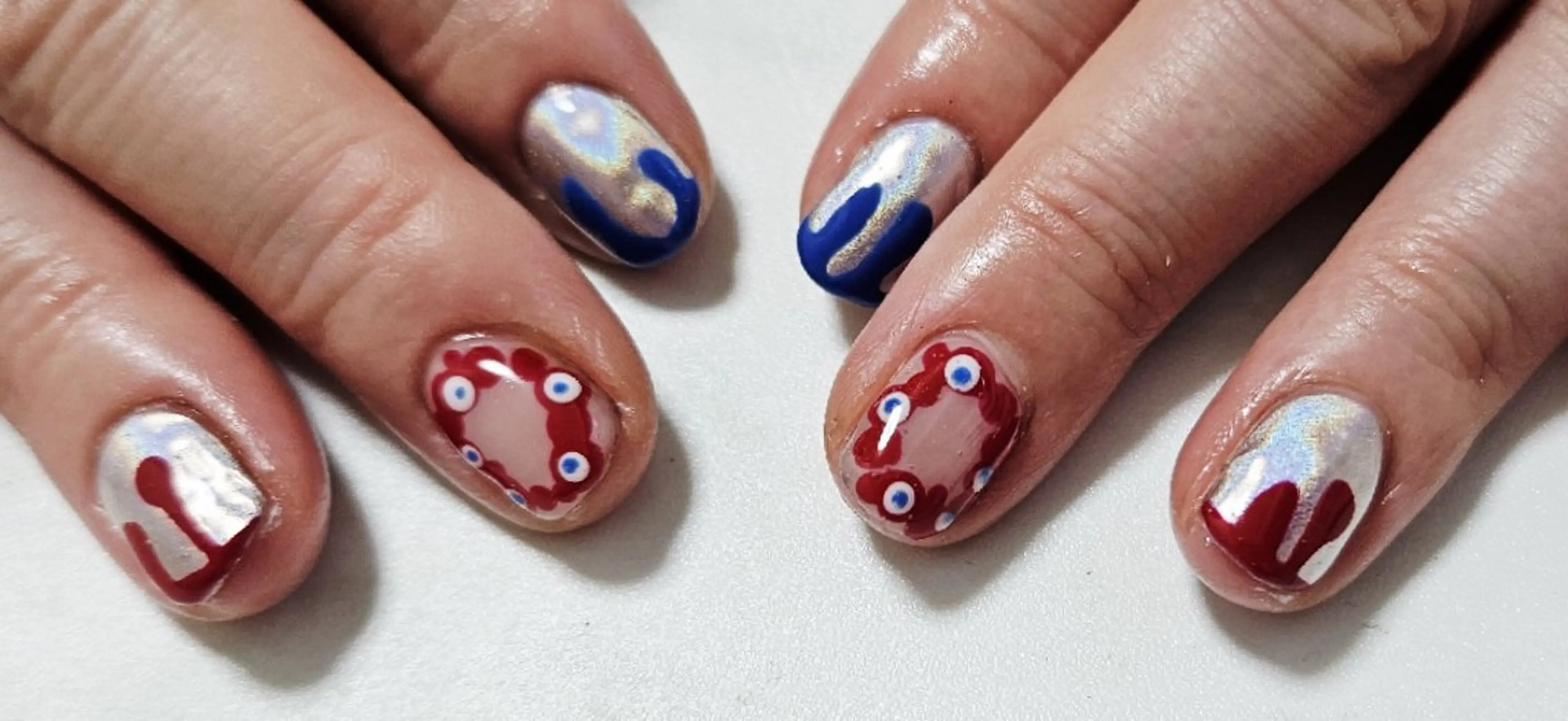 ネイル ハンドネイル shellnail さなえのネイルデザイン