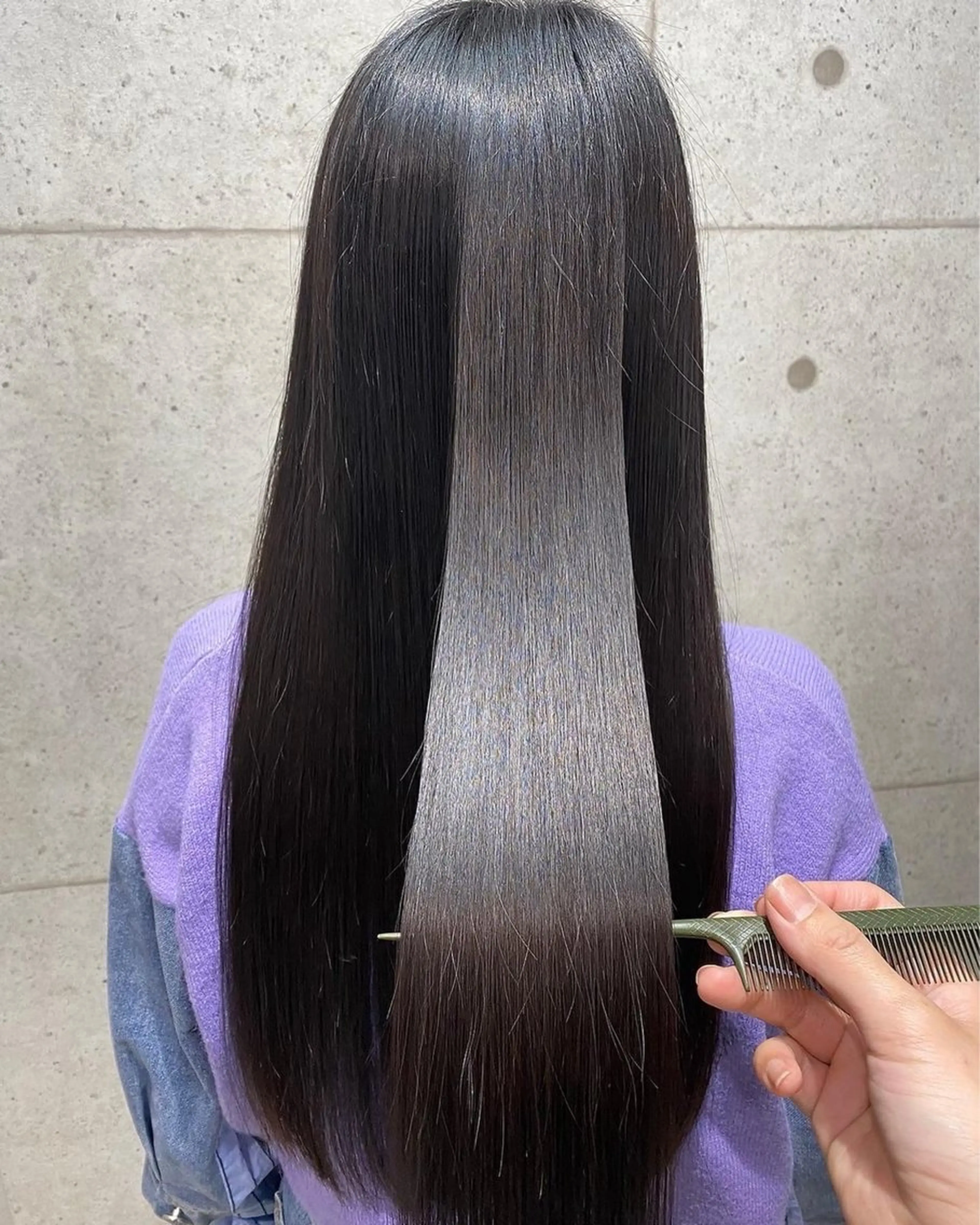 ロング トリートメント 【透明感カラー‎✨】 中島日菜のヘアスタイル