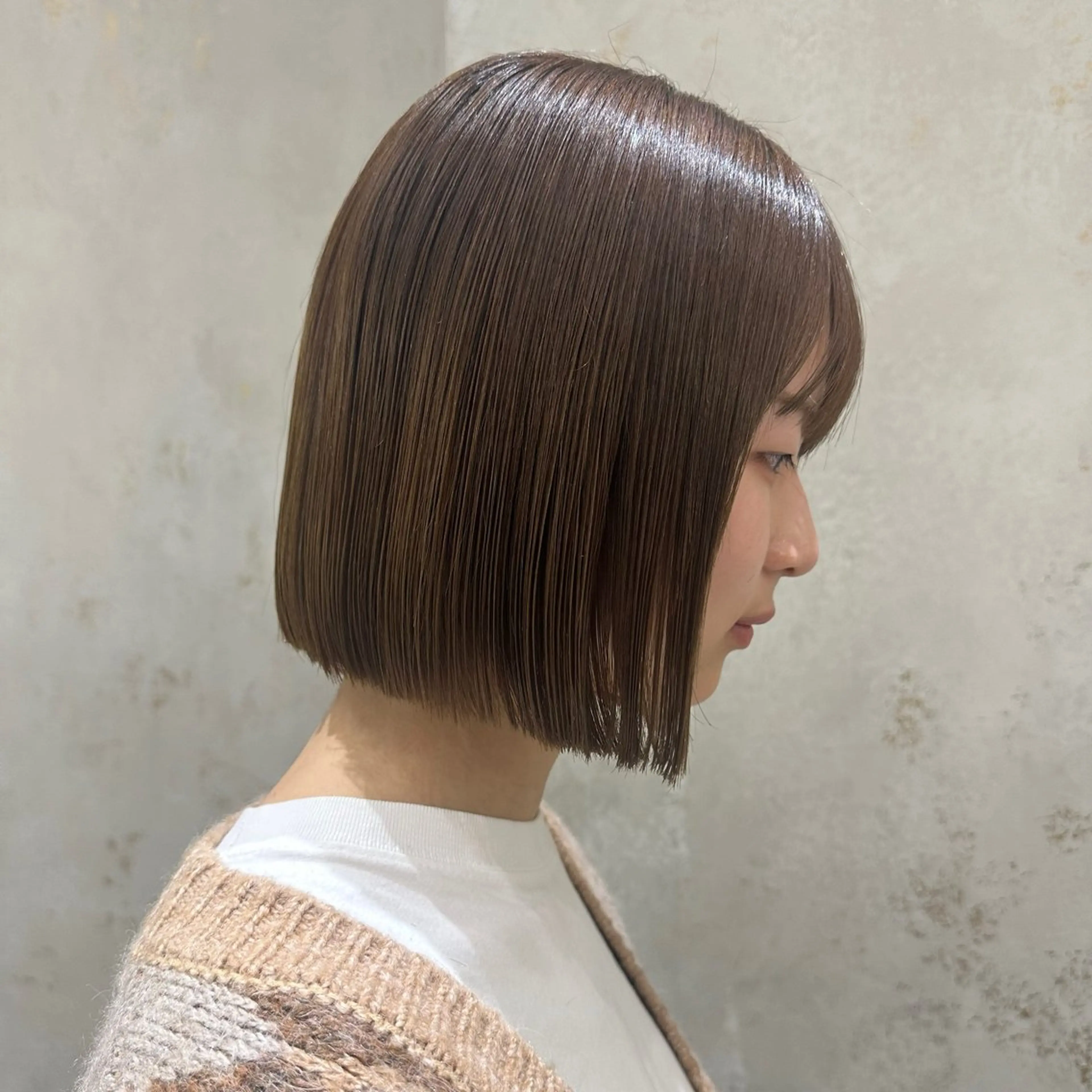 💙【ご新規様】これで完璧🔥似合わせボブカット＋柔らか縮毛矯正＋高保湿ナノスチームトリートメント(超音波アイロン付き)の写真