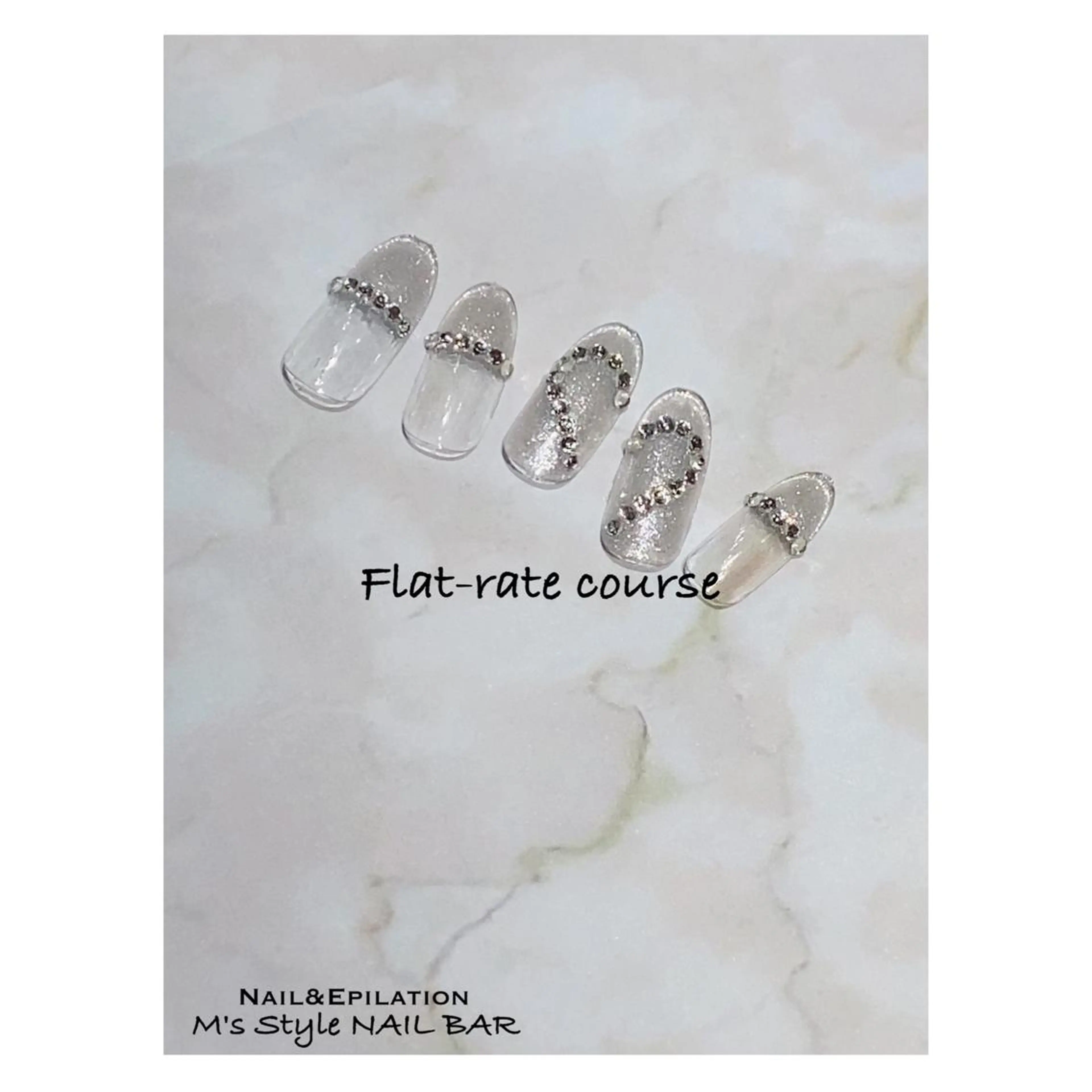 ネイル 成人式 韓国ネイル ロングネイル マグネットネイル ミディアムネイル ハンドネイル M's Style NAIL BARのエステ・リラクイメージ