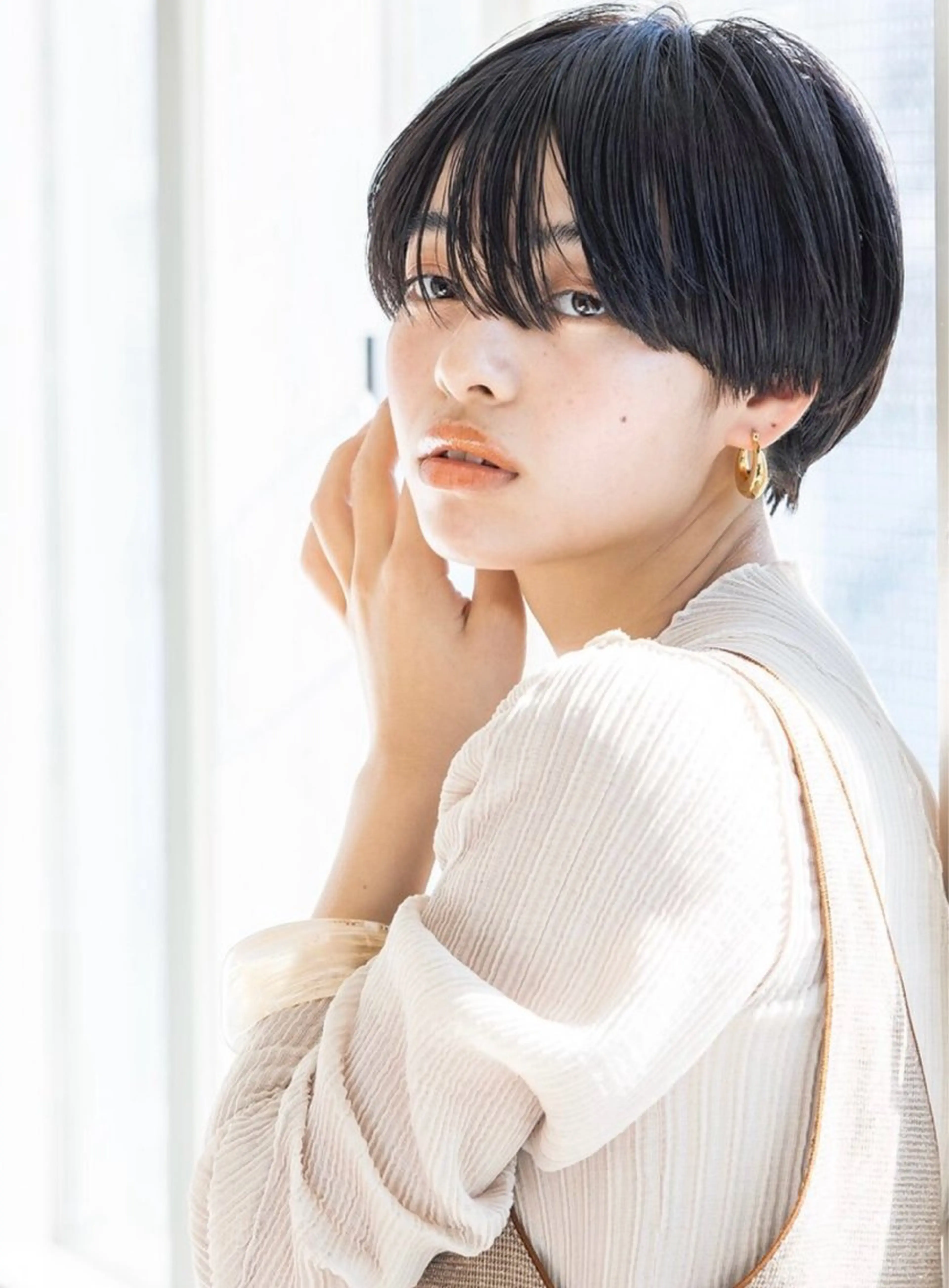 ショート 山口生真 ✂︎小顔矯正カットのヘアスタイル