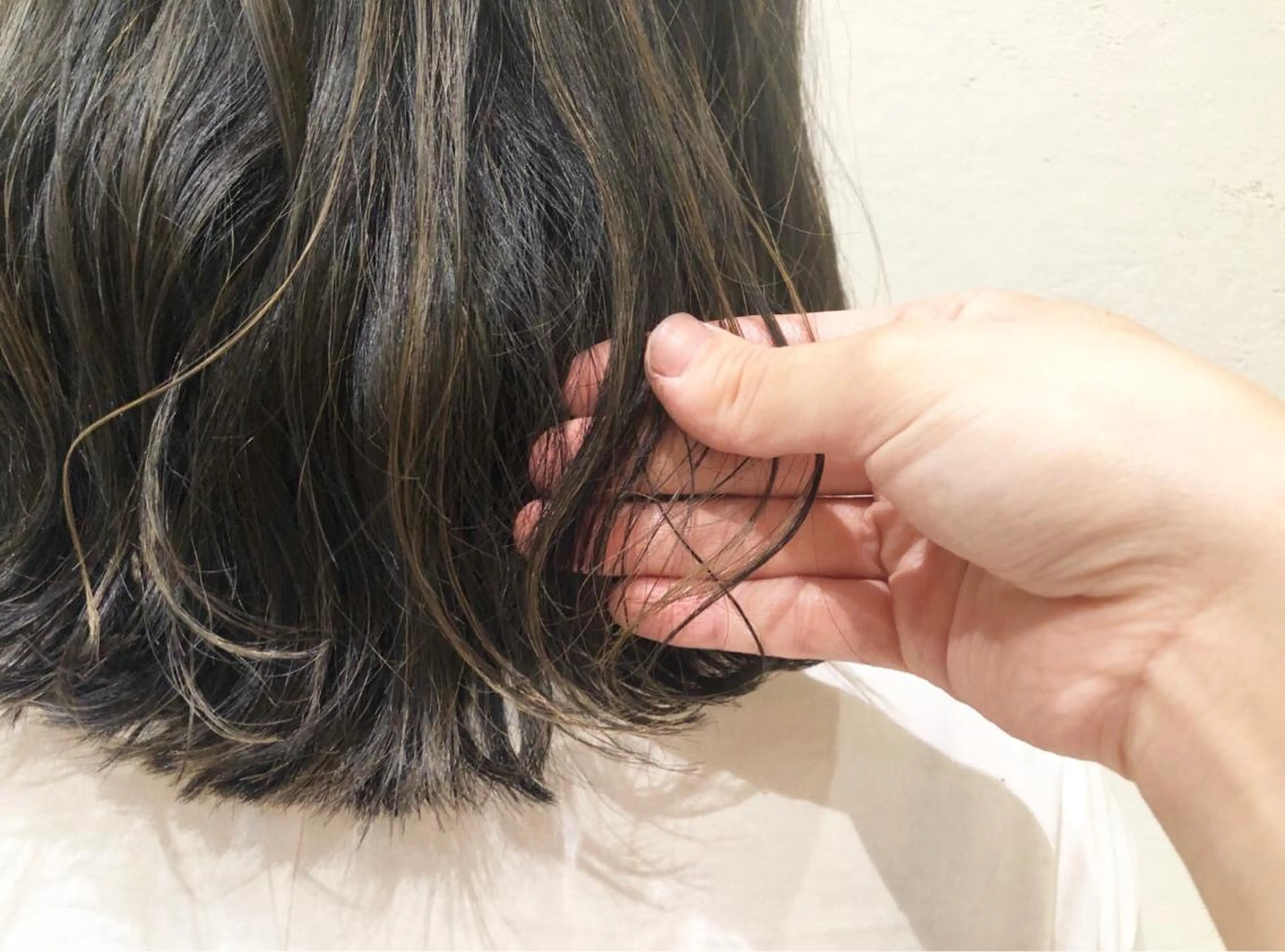 セミロング カット ヘアカラー トリートメント 韓国風スタイル 🍓MIZUKI🍓のヘアスタイル