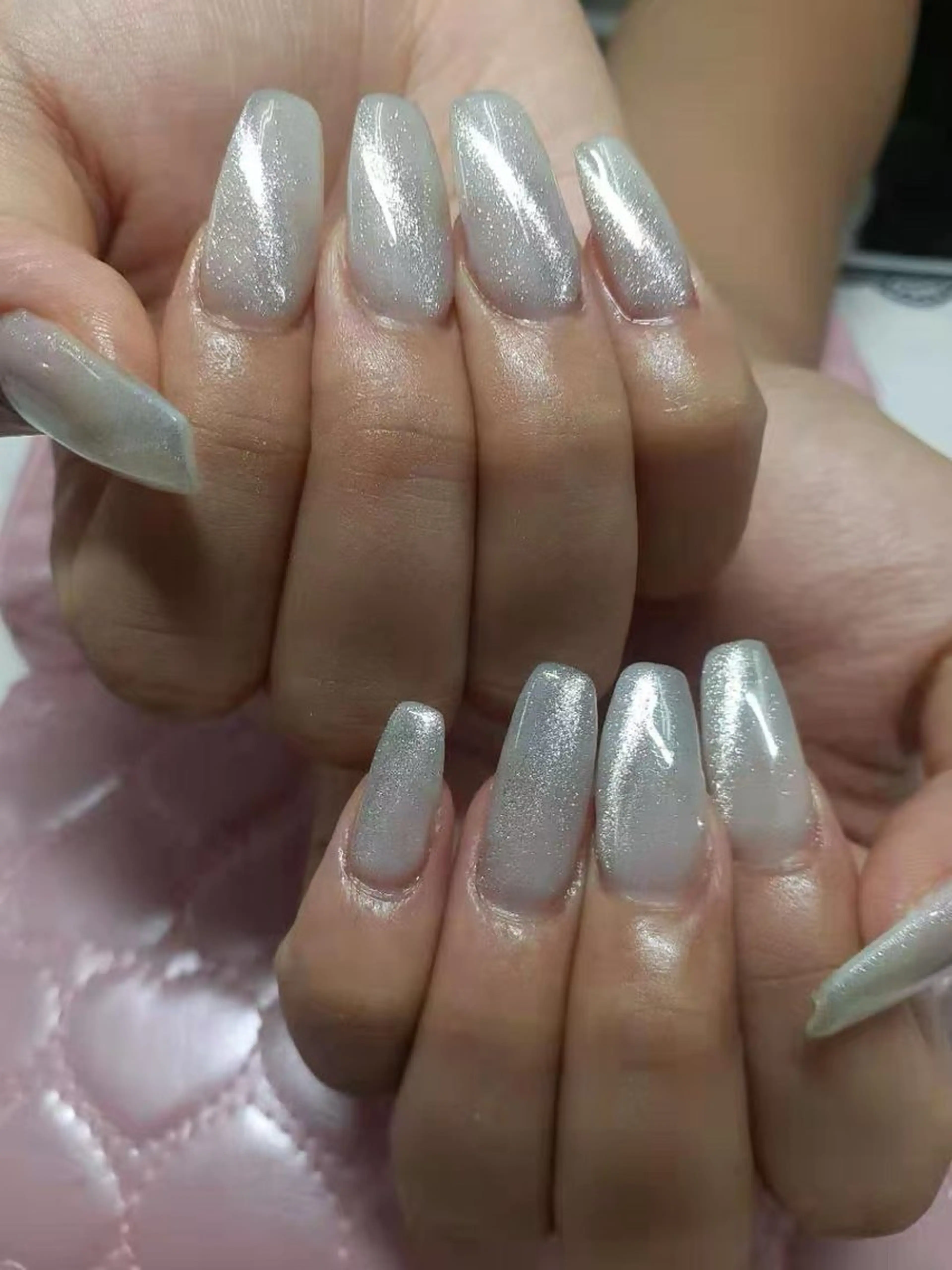 オフなし★ミニモ限定価格★マグネットネイルorミラーネイルorユニコーンネイル10本➕500円パラジェルジェル変更可能の写真