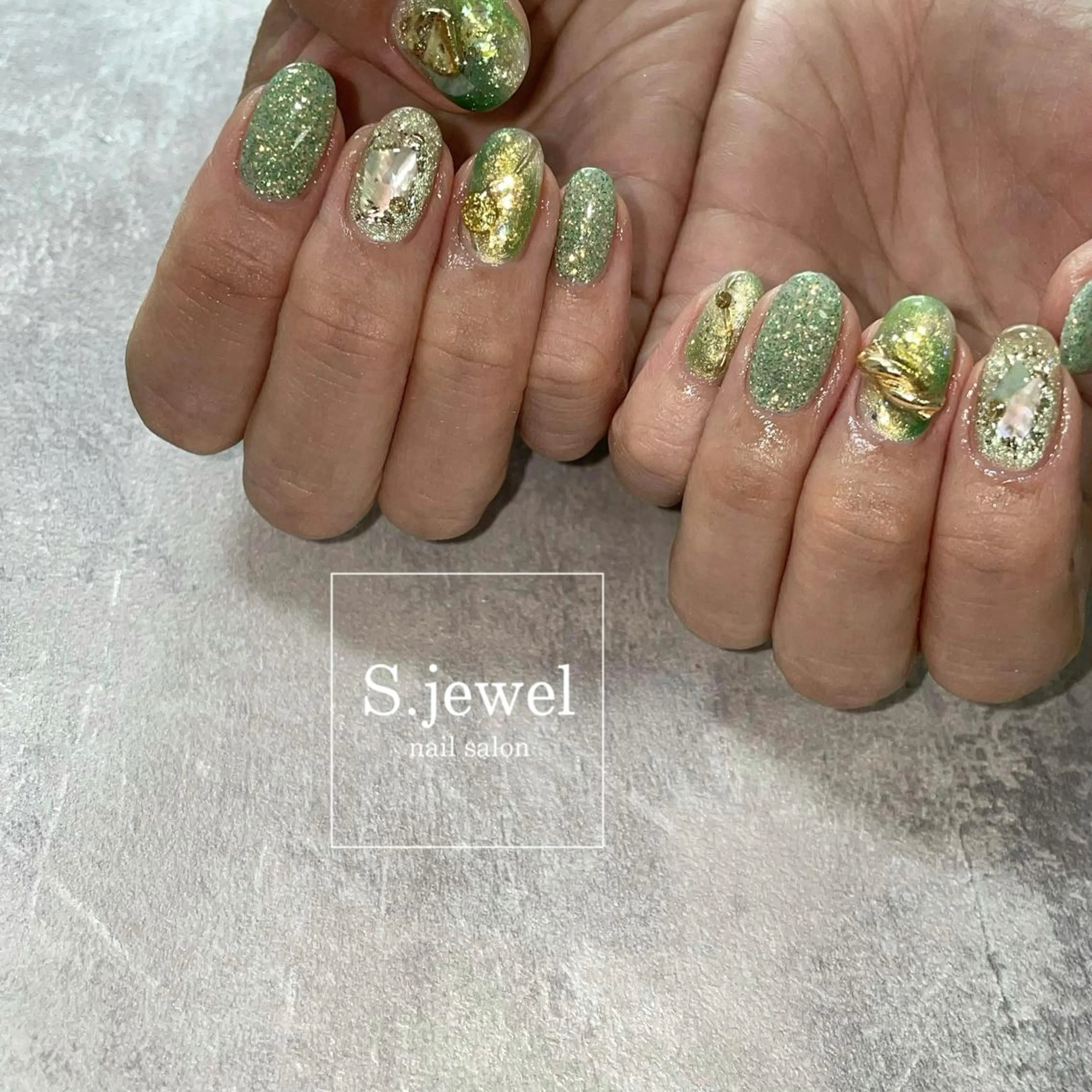 ネイル S♡JEWEL所属・S. JEWELのネイルデザイン