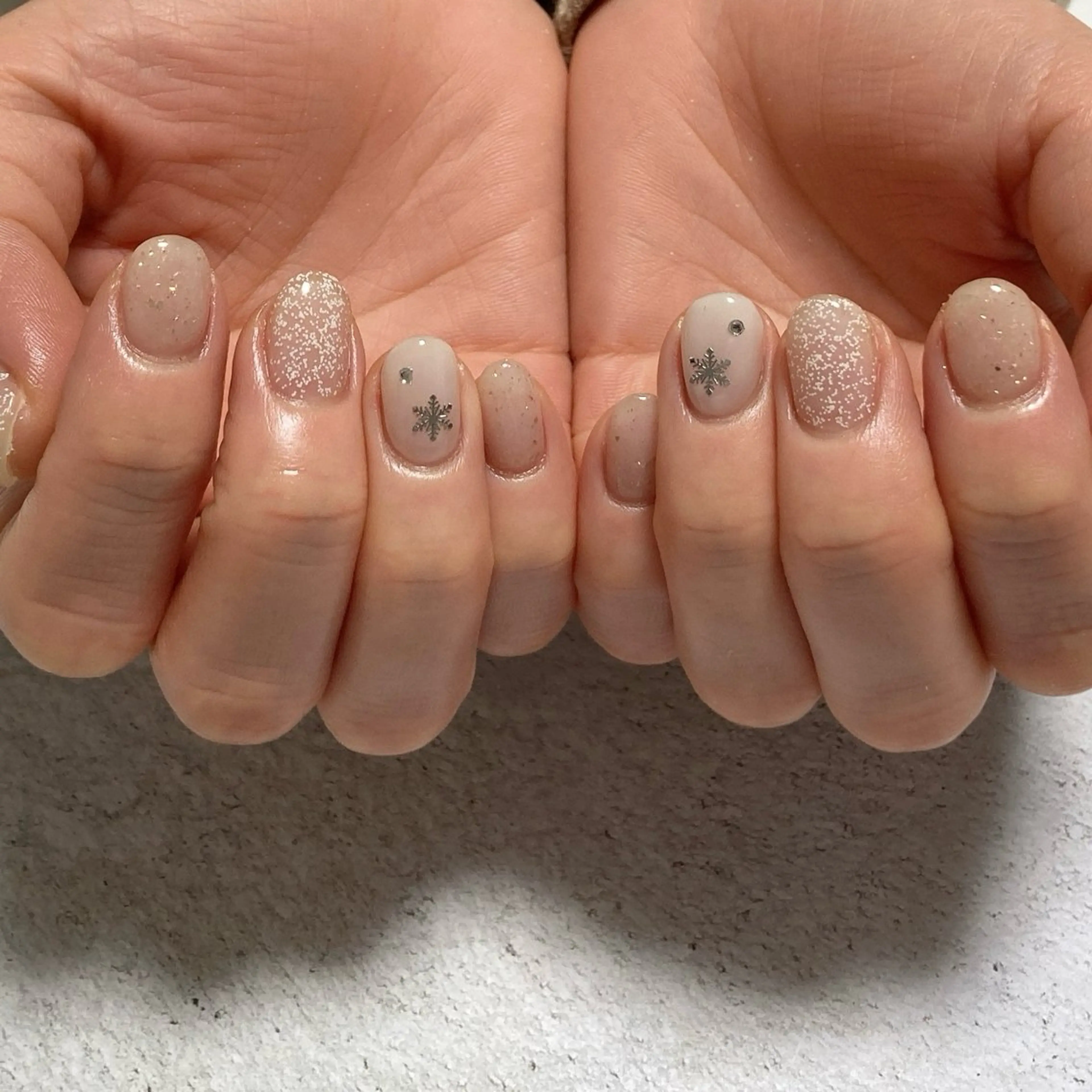 ネイル ホワイト mmm nailのネイルデザイン