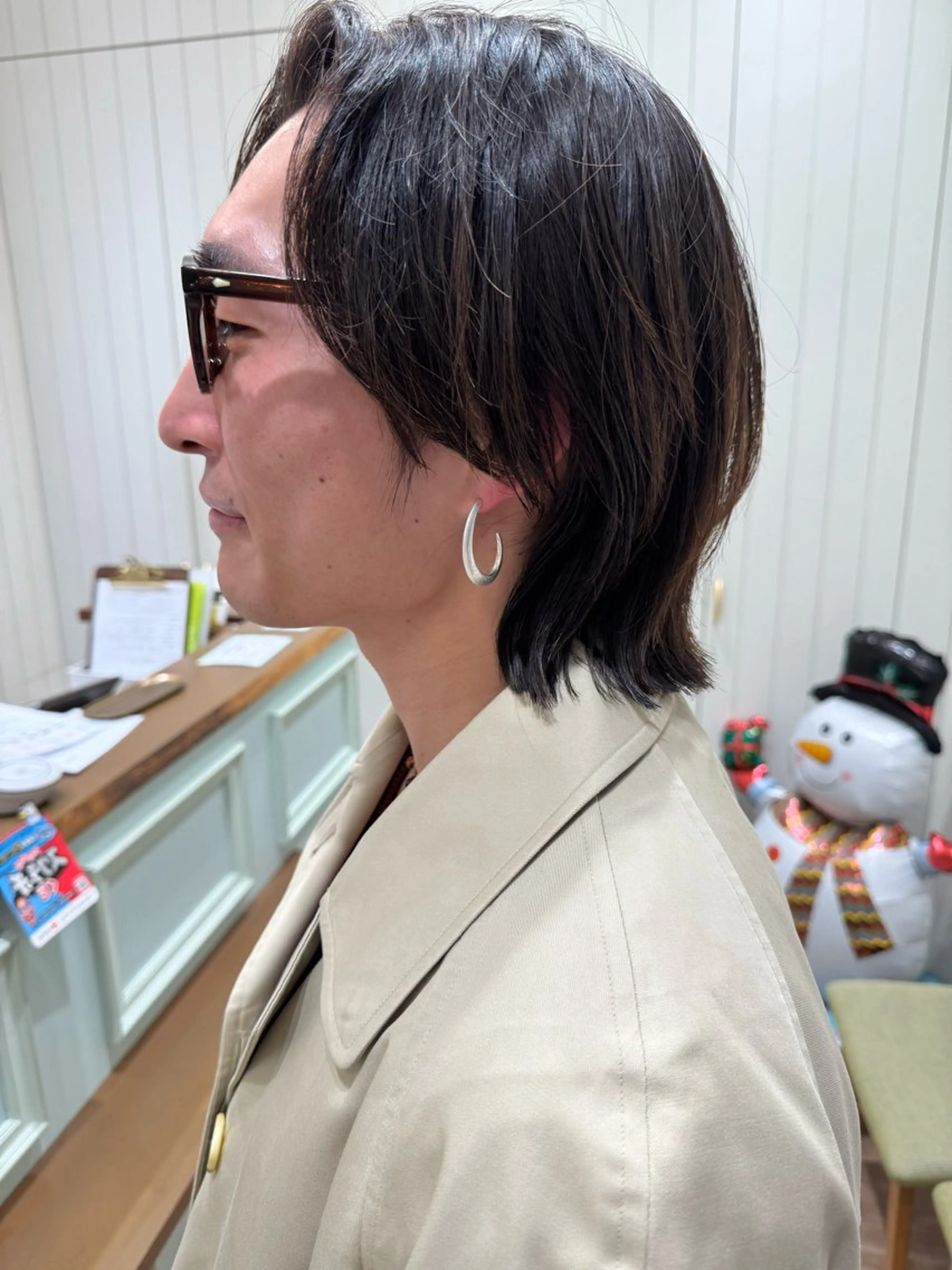 メンズ カット メンズカット/ ブリーチ/かほのヘアスタイル