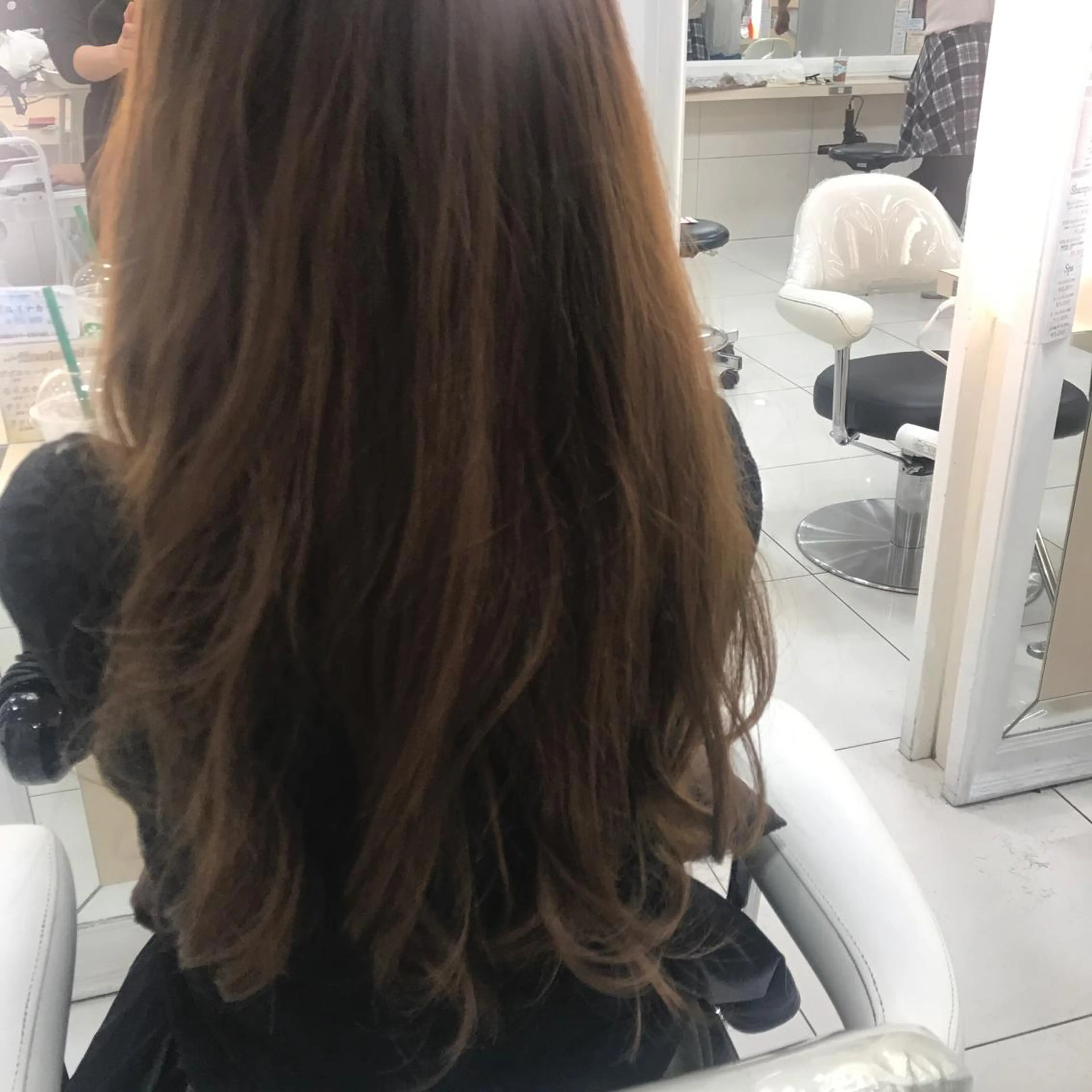 ロング パーマ 大澤 碧のヘアスタイル