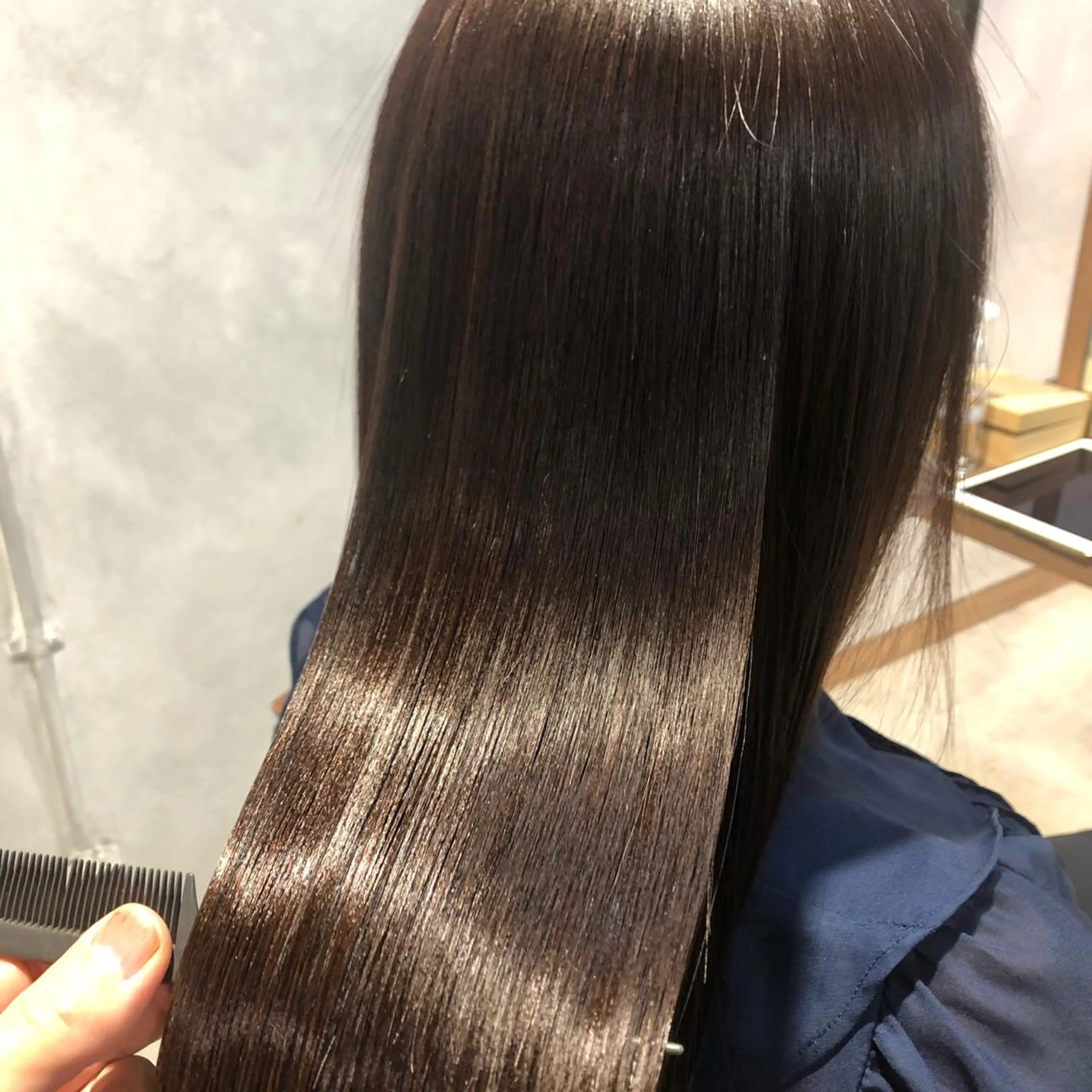 《TOKIO縮毛矯正+カット+カラー》ミニモ限定トリートメント付の写真