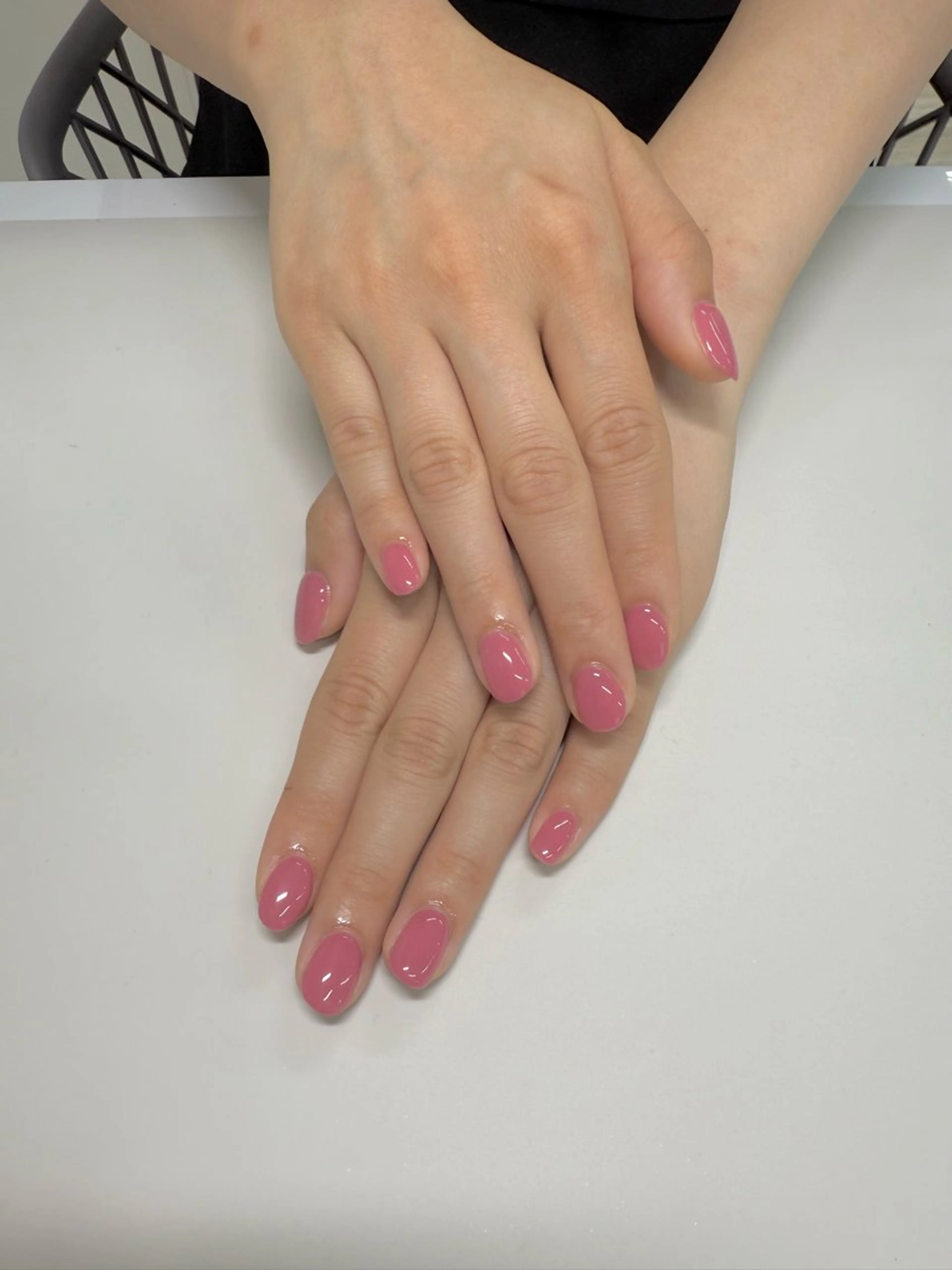 カラー ピンクカラー LUCY 心斎橋/ Mei🌷のネイルデザイン