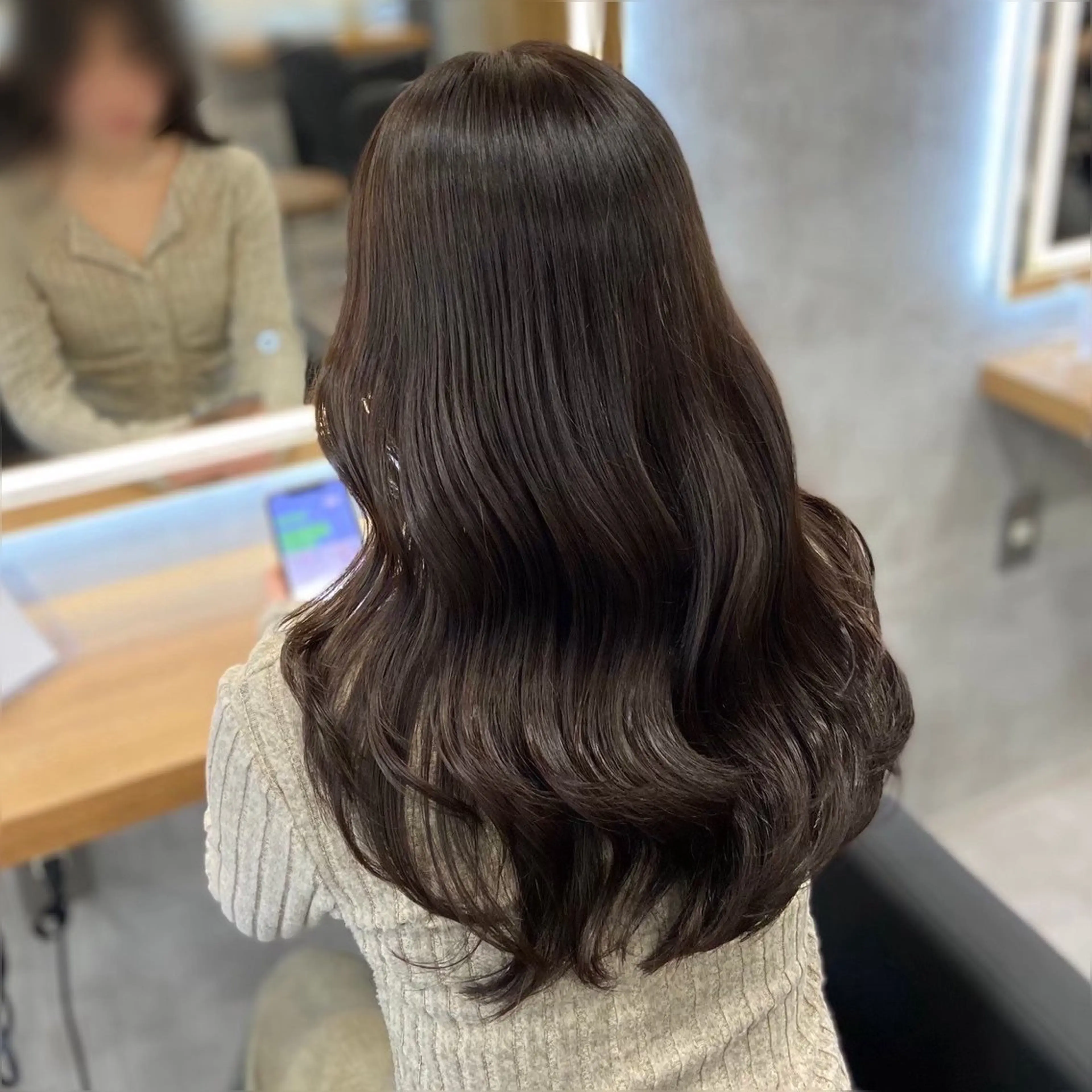 カラー トリートメント モテ髪/グレージュ YASUAKIのヘアスタイル