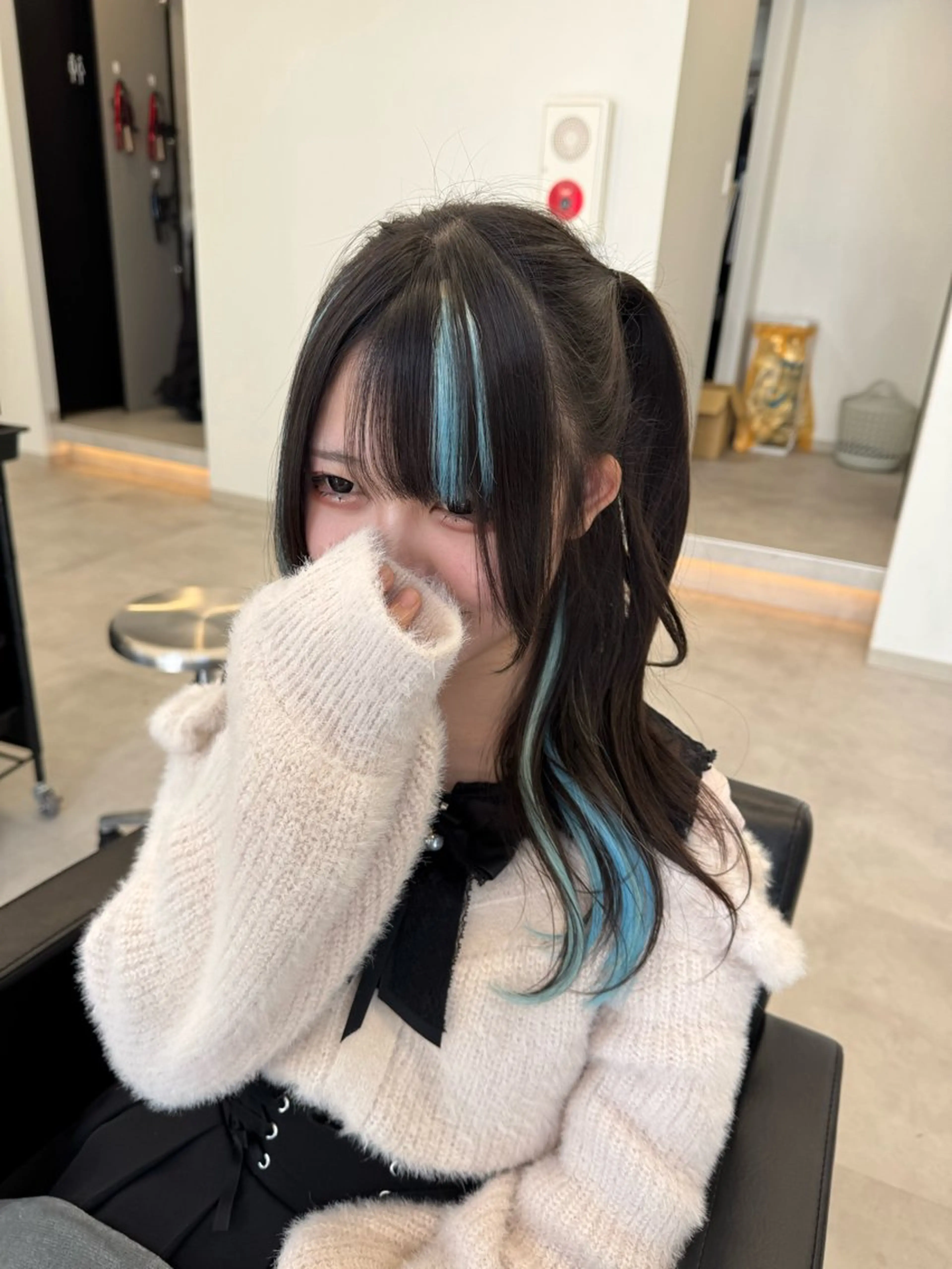 ロング エクステ エクステ エクステ/ハイトーン /韓国ヘアKENTAのヘアスタイル