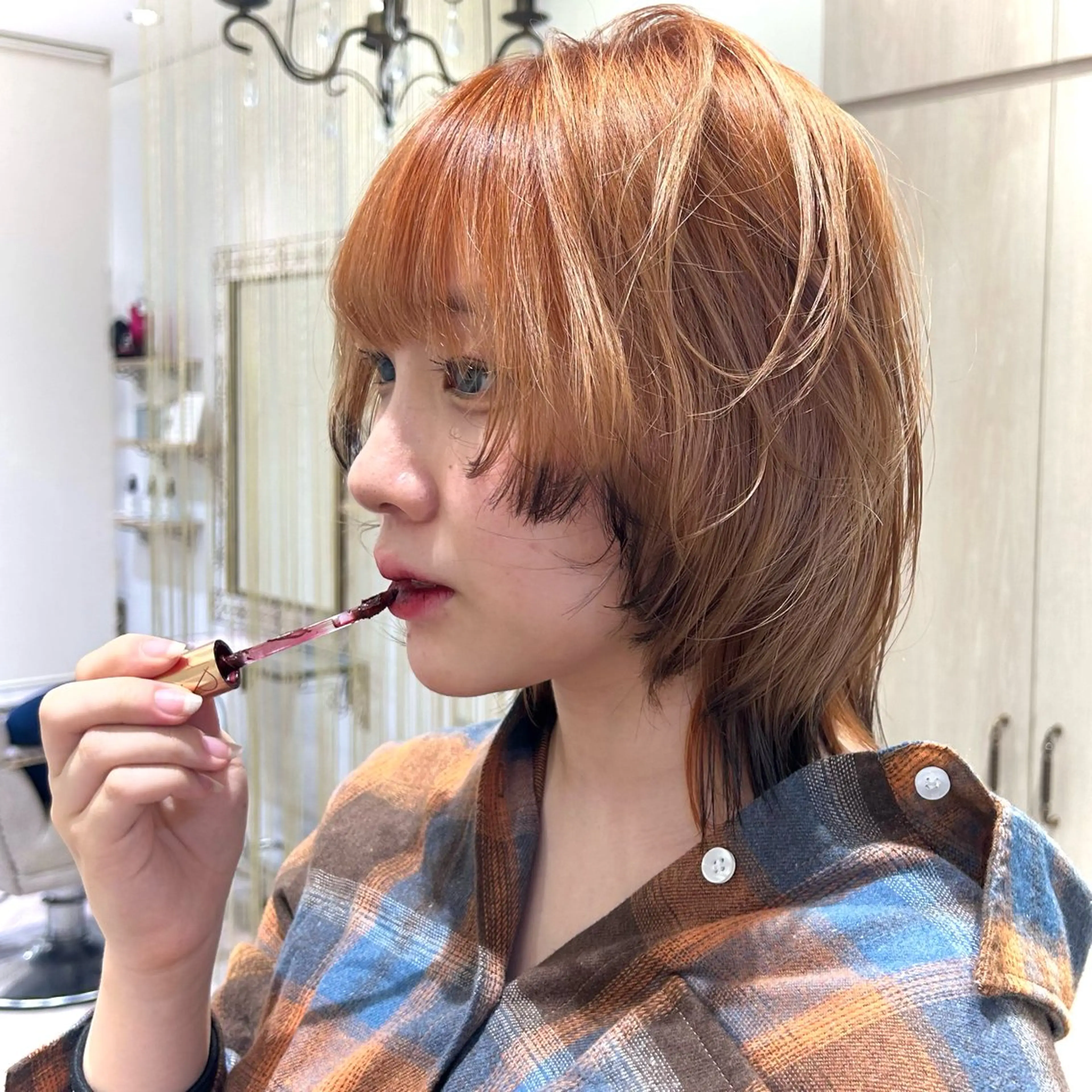 ブリーチ🦋インナーカラーorイヤリングカラー🦋➕✨️ぷちケアトリートメント✨️の写真