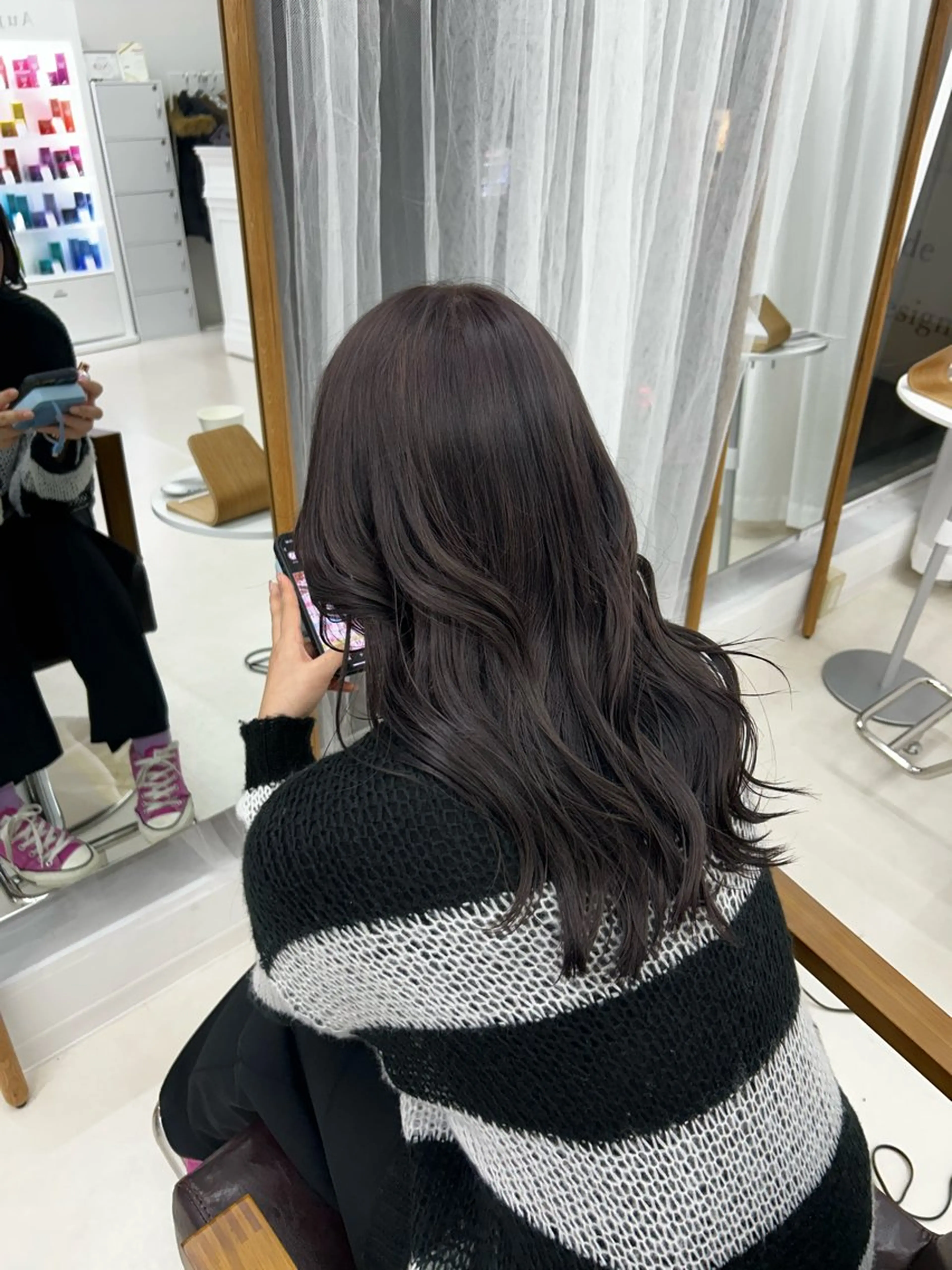 ロング カラー 韓国風透明感カラー／ Natsumiのヘアスタイル