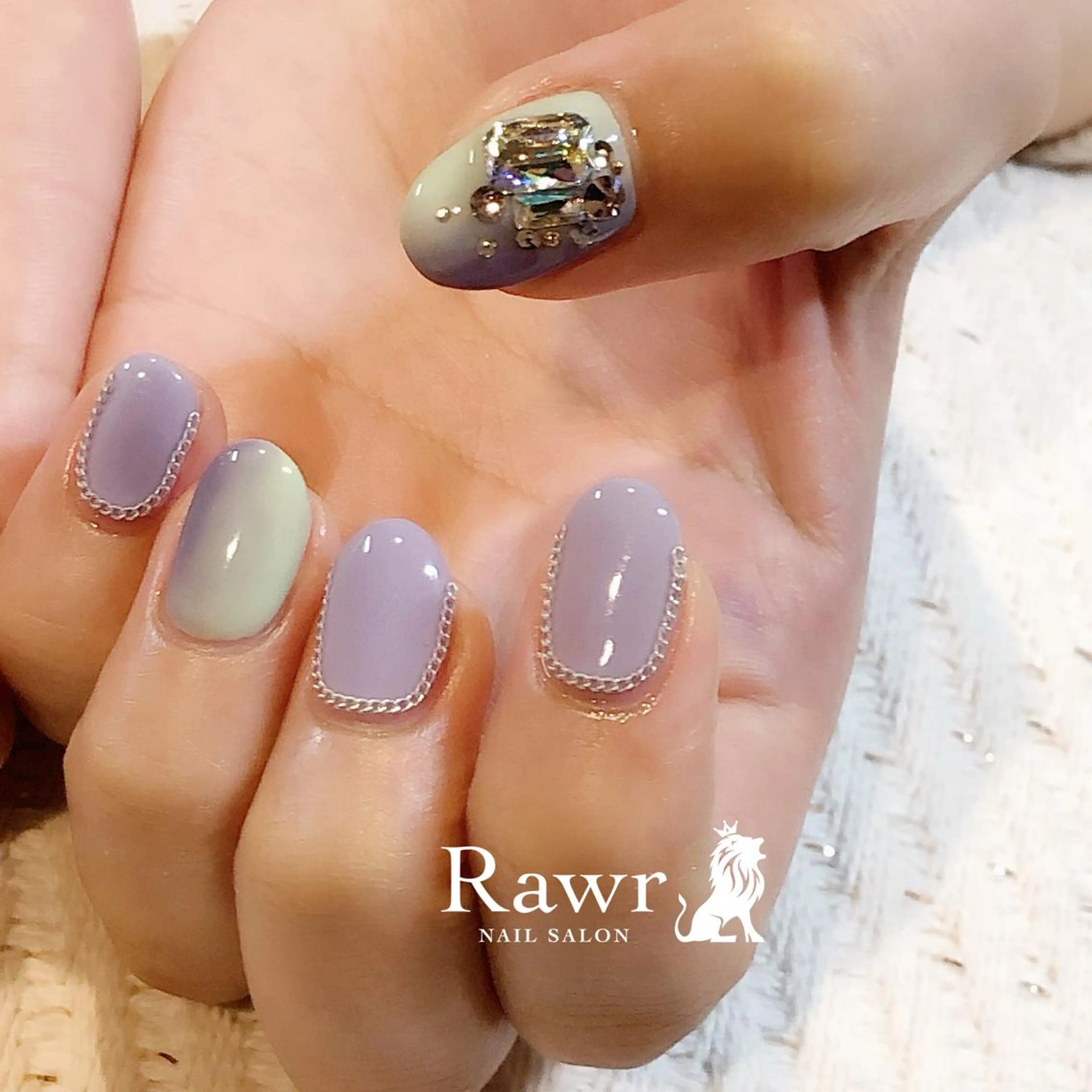 ネイル ハンドネイル Rawr / saoriのネイルデザイン