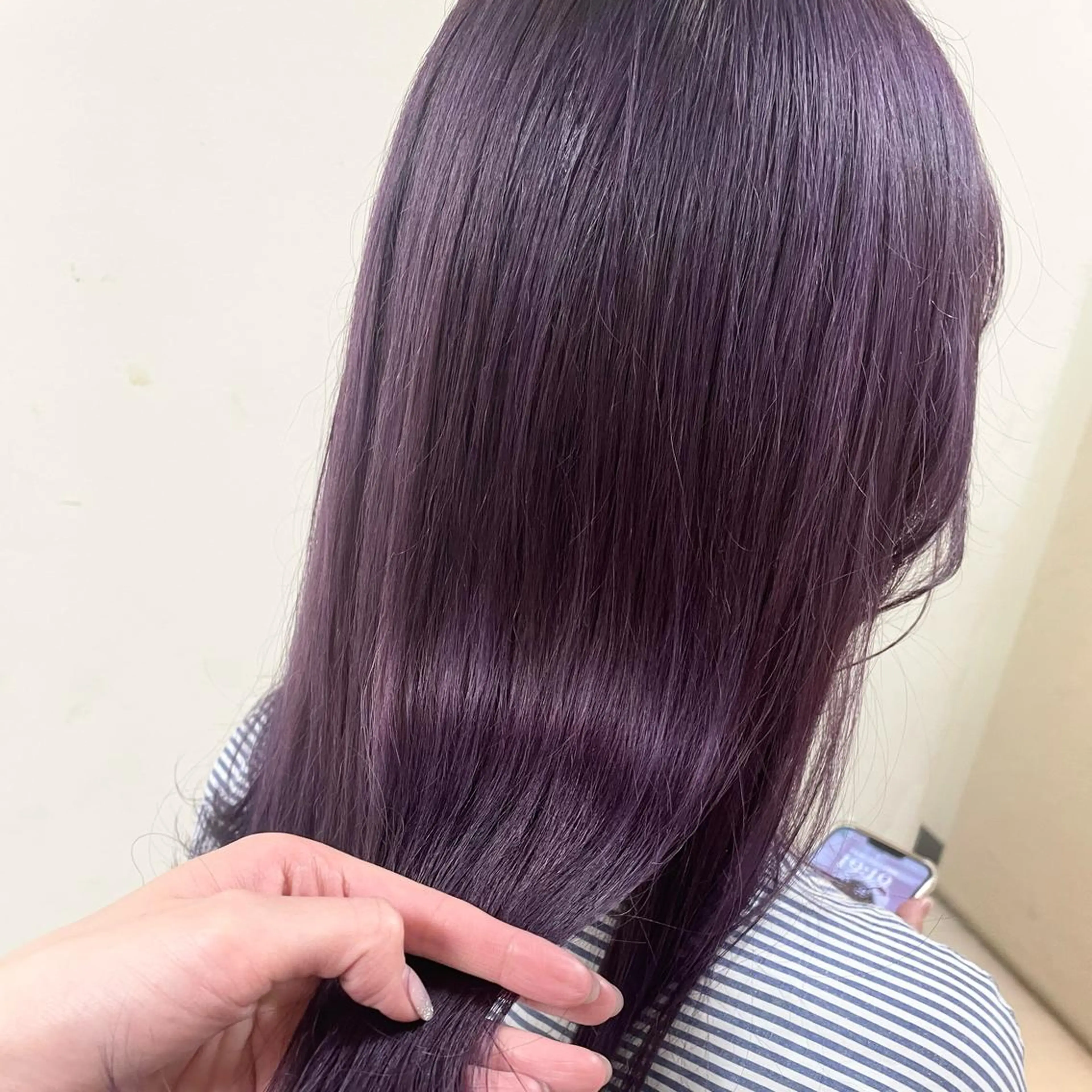 セミロング カラー ヘアアレンジ カット トリートメント maoブリーチ無し 似合わせカラーのヘアスタイル