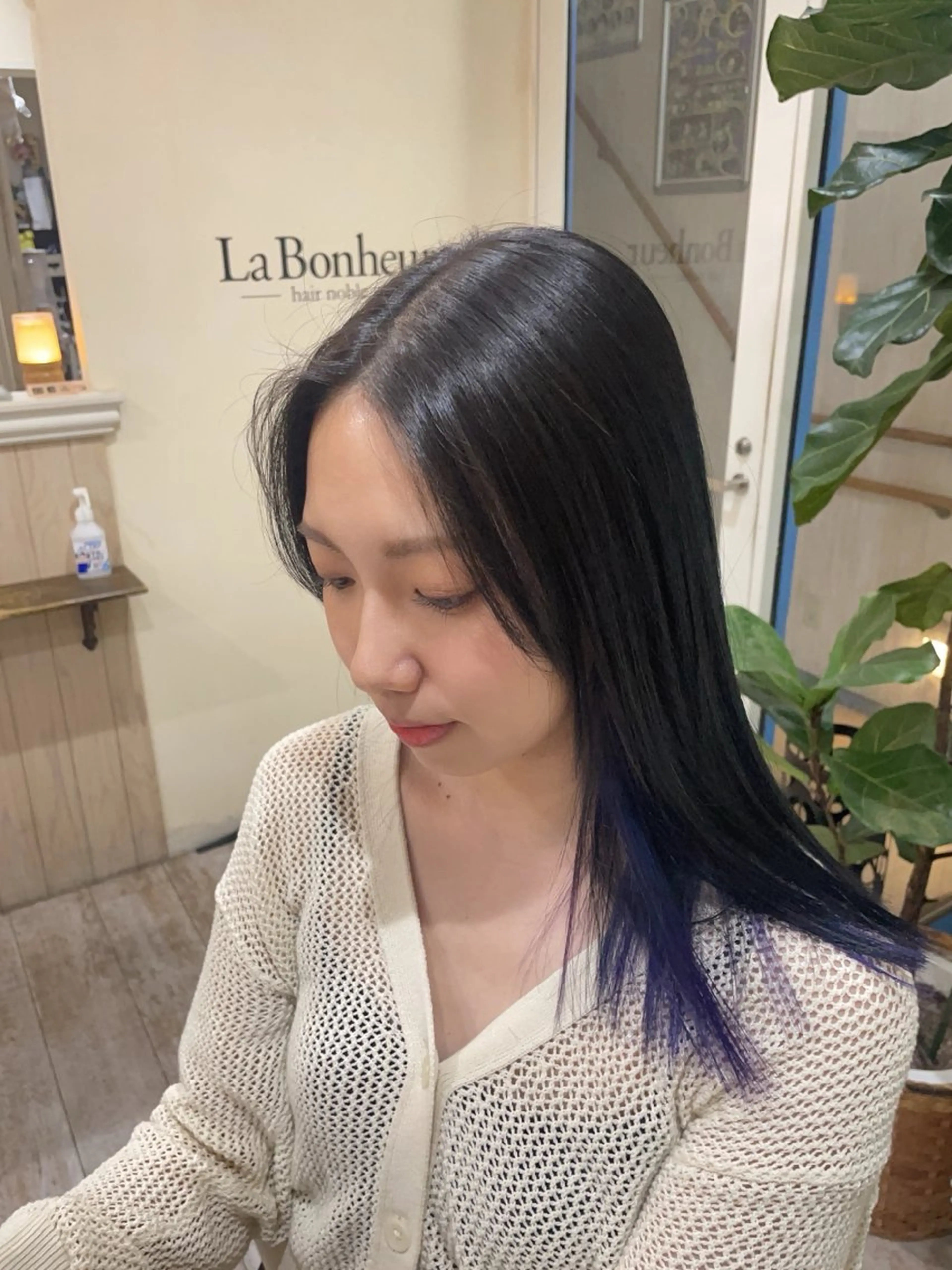 セミロング カラー イヤリングカラー 新越谷/ボブ 店長shoukiのヘアスタイル