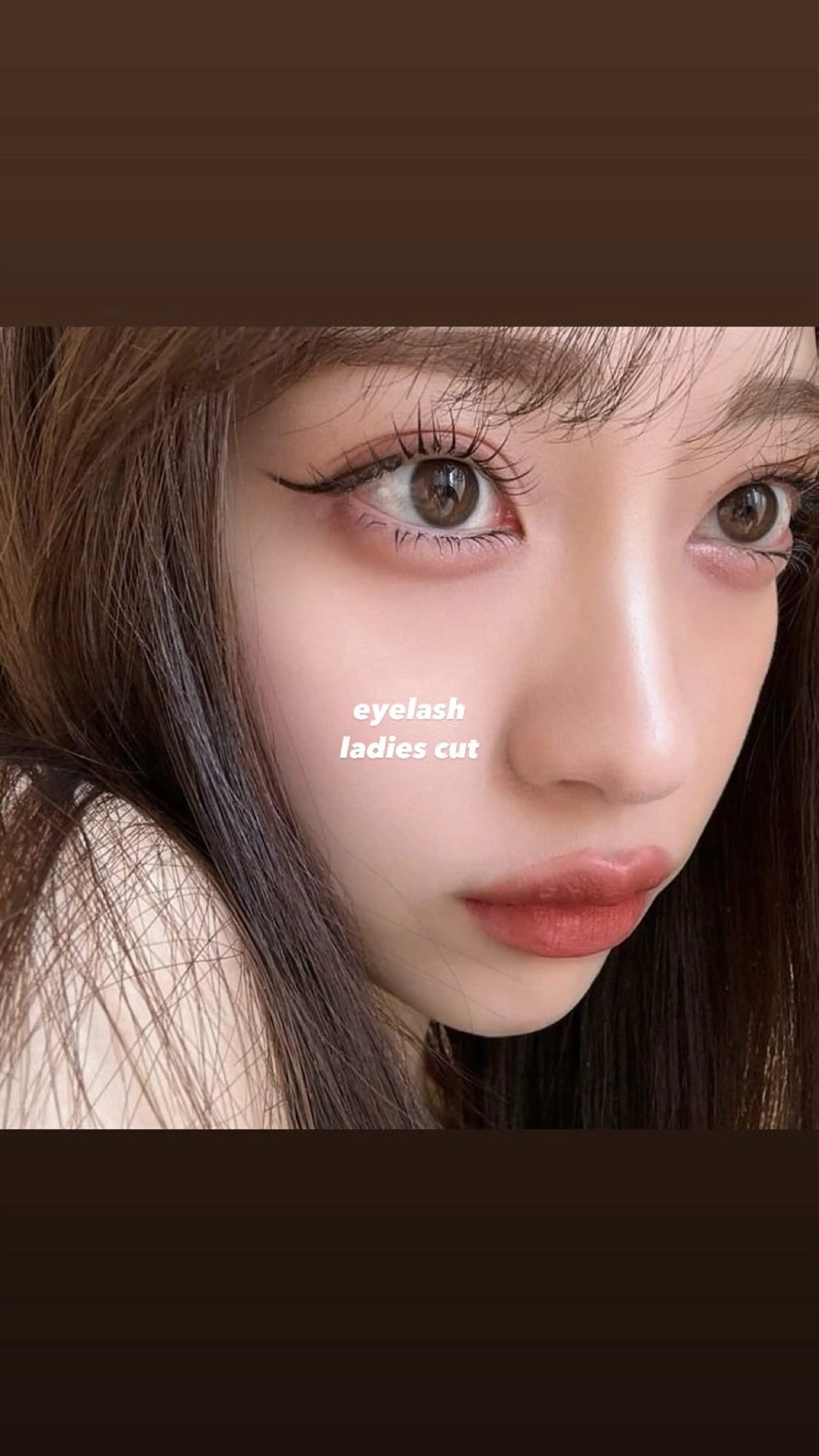 【minimo限定メニュー】レディースカット＋まつげパーマの写真