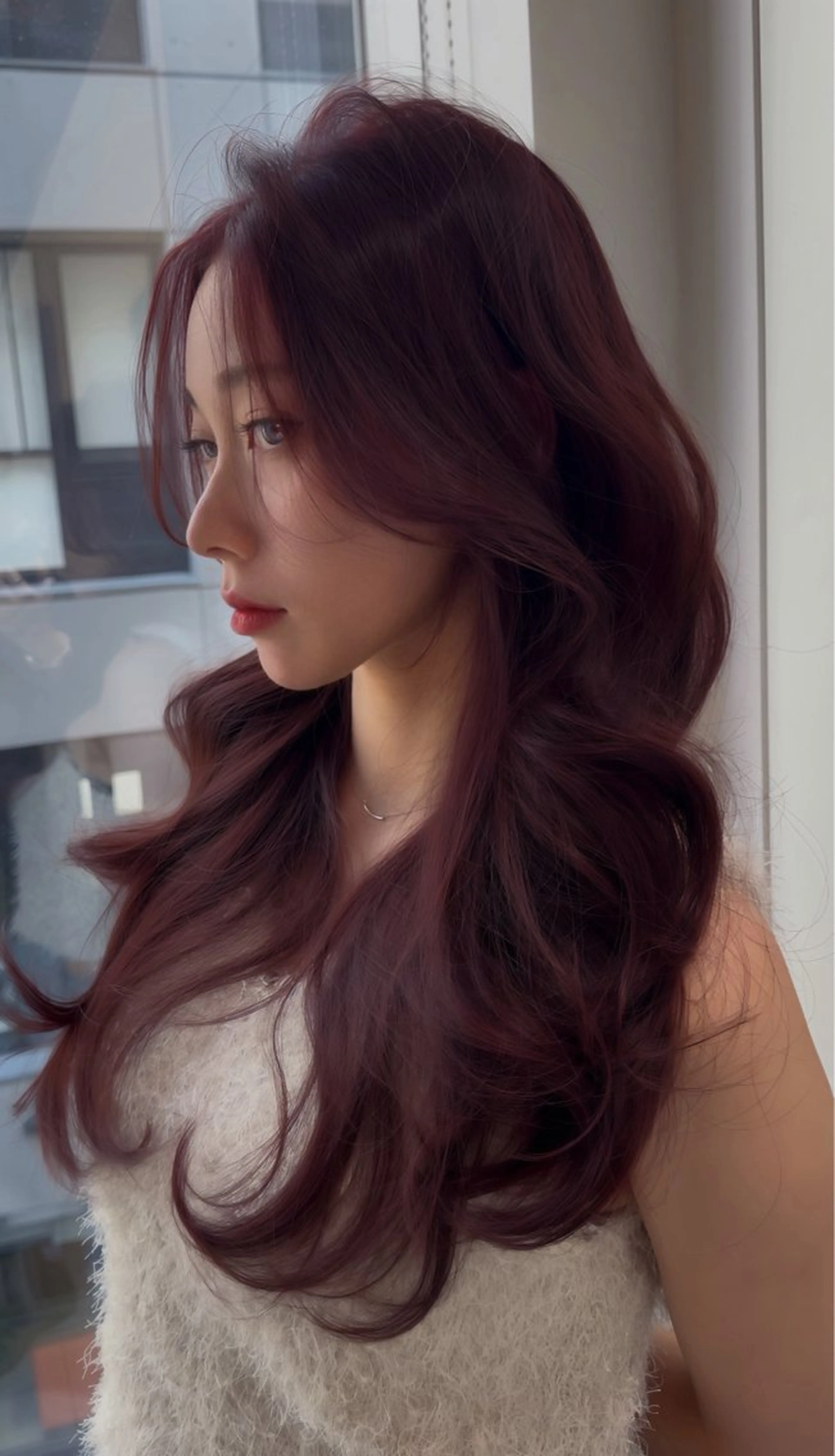 セミロング レイヤーカット Lond  ulu所属・ハセ/韓国ヘア / lond uluのヘアスタイル