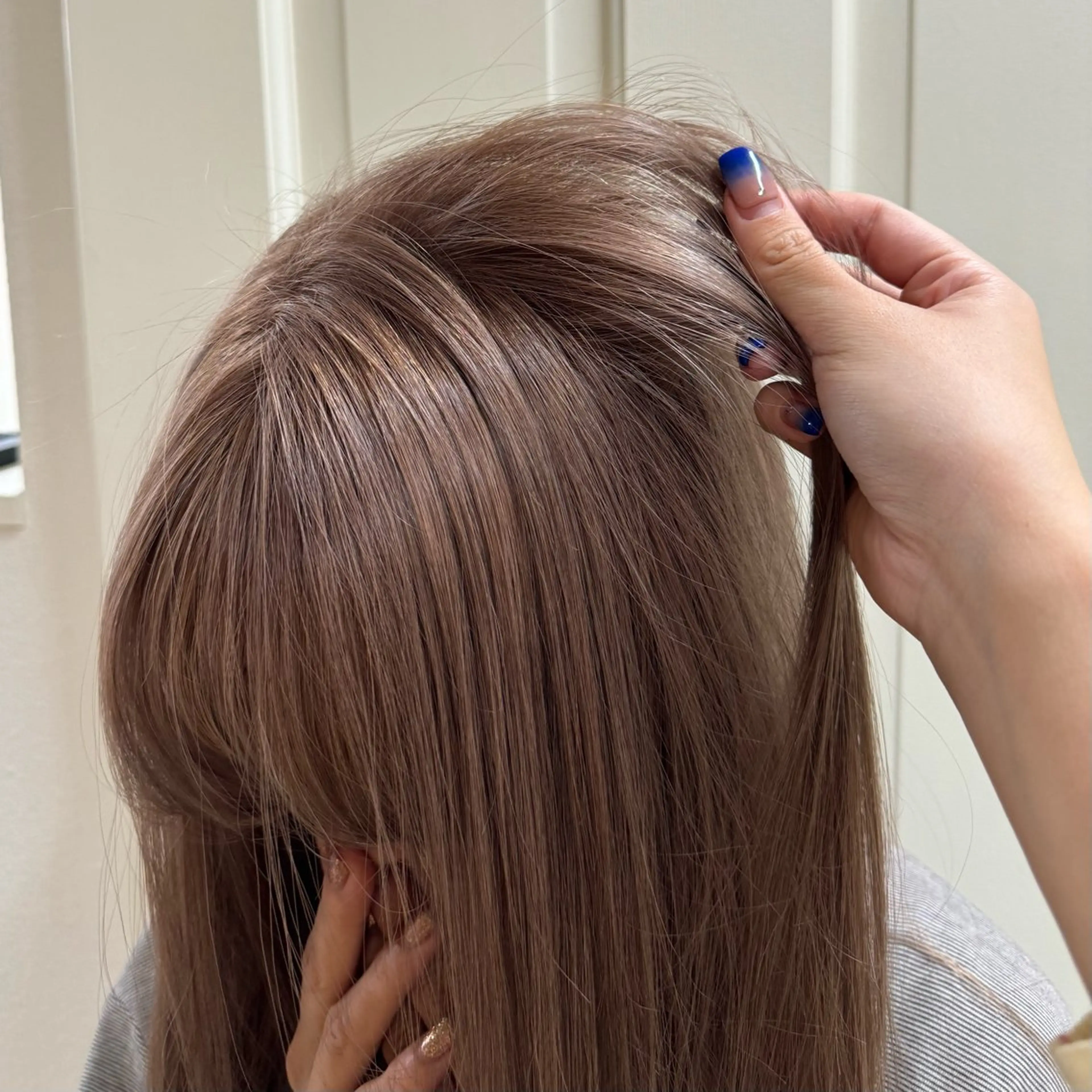 ロング カラー ブリーチ ヘアカラー fand / HINAのヘアスタイル