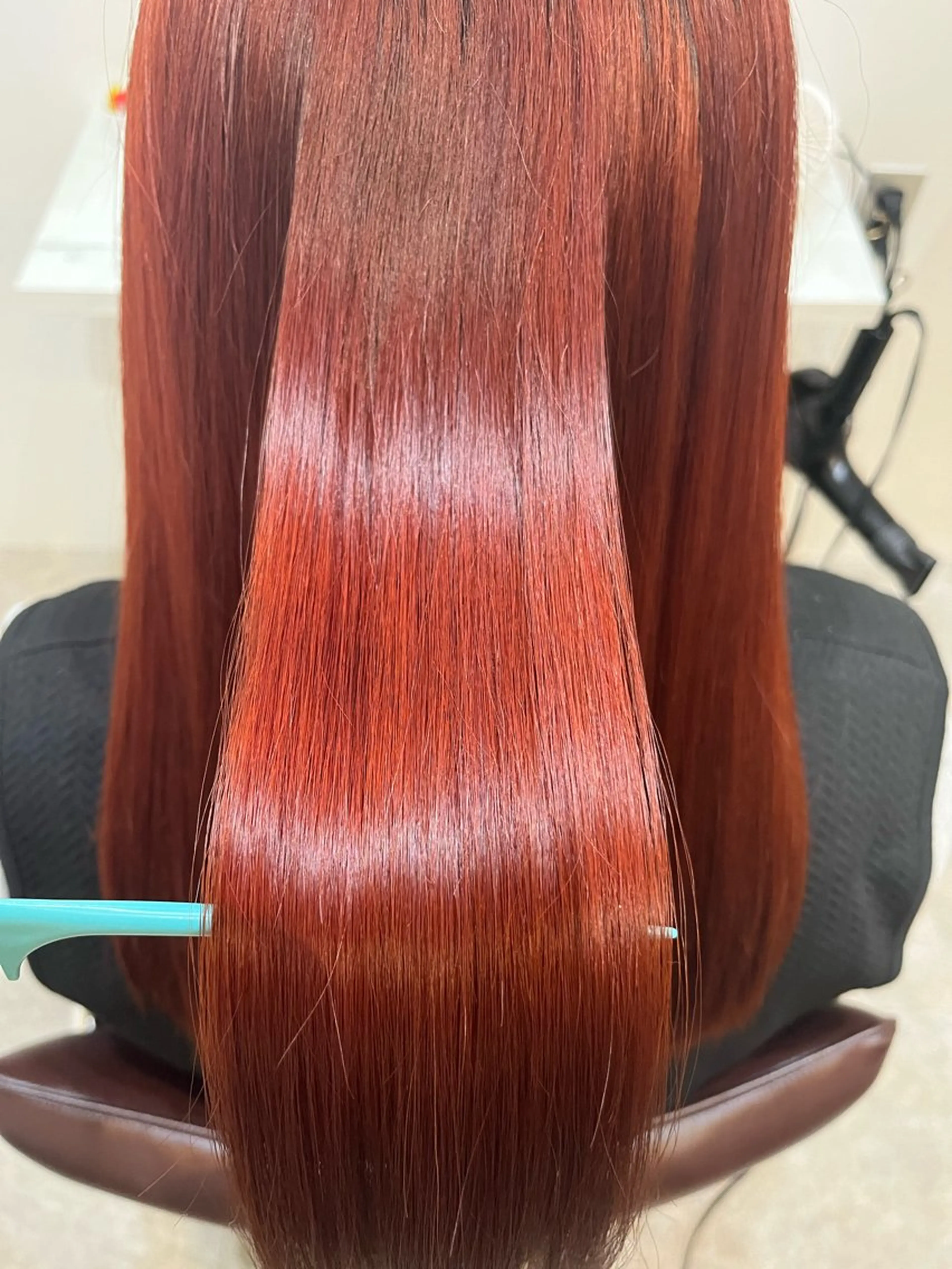 ロング カット ヘアカラー トリートメント 【髪質改善　艶髪】 布川　莉穂のヘアスタイル