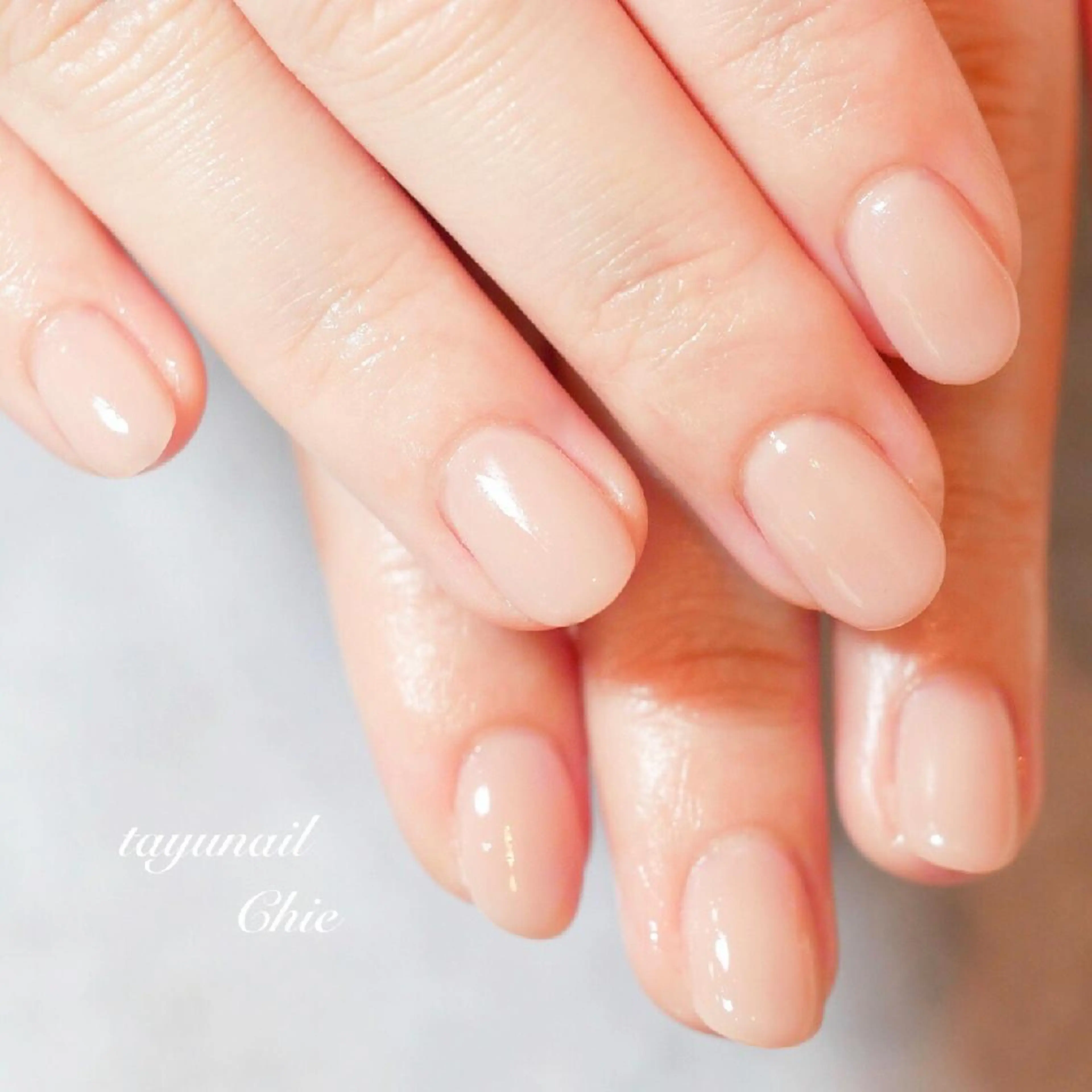 ネイル ブルー ジェルネイル パラジェル 春ネイル ネイルサロン・ネイルスクール　たゆnail所属・ネイルサロン 【たゆnail】のネイルデザイン