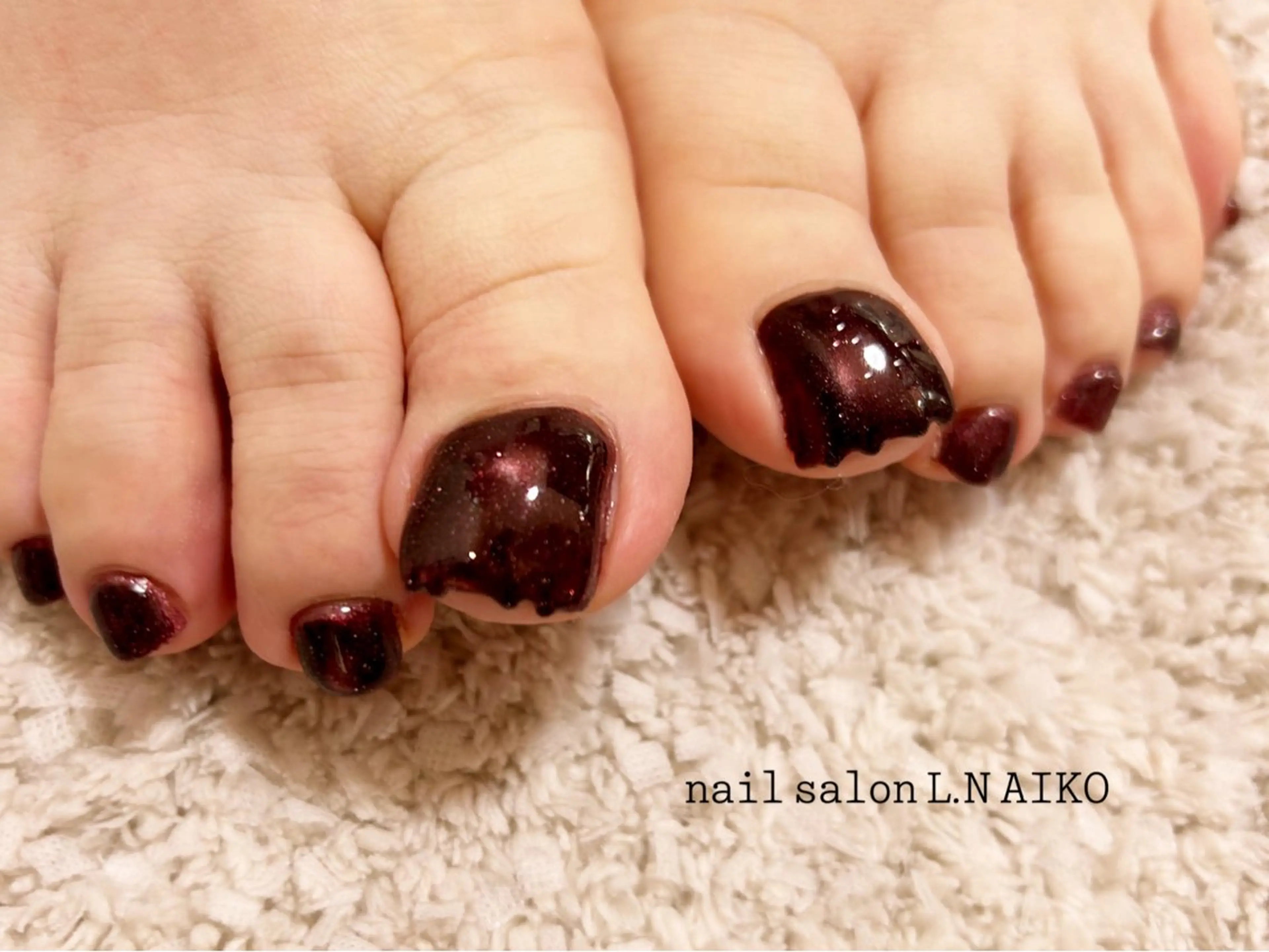 ネイル フットネイル nail salon L.Nのネイルデザイン