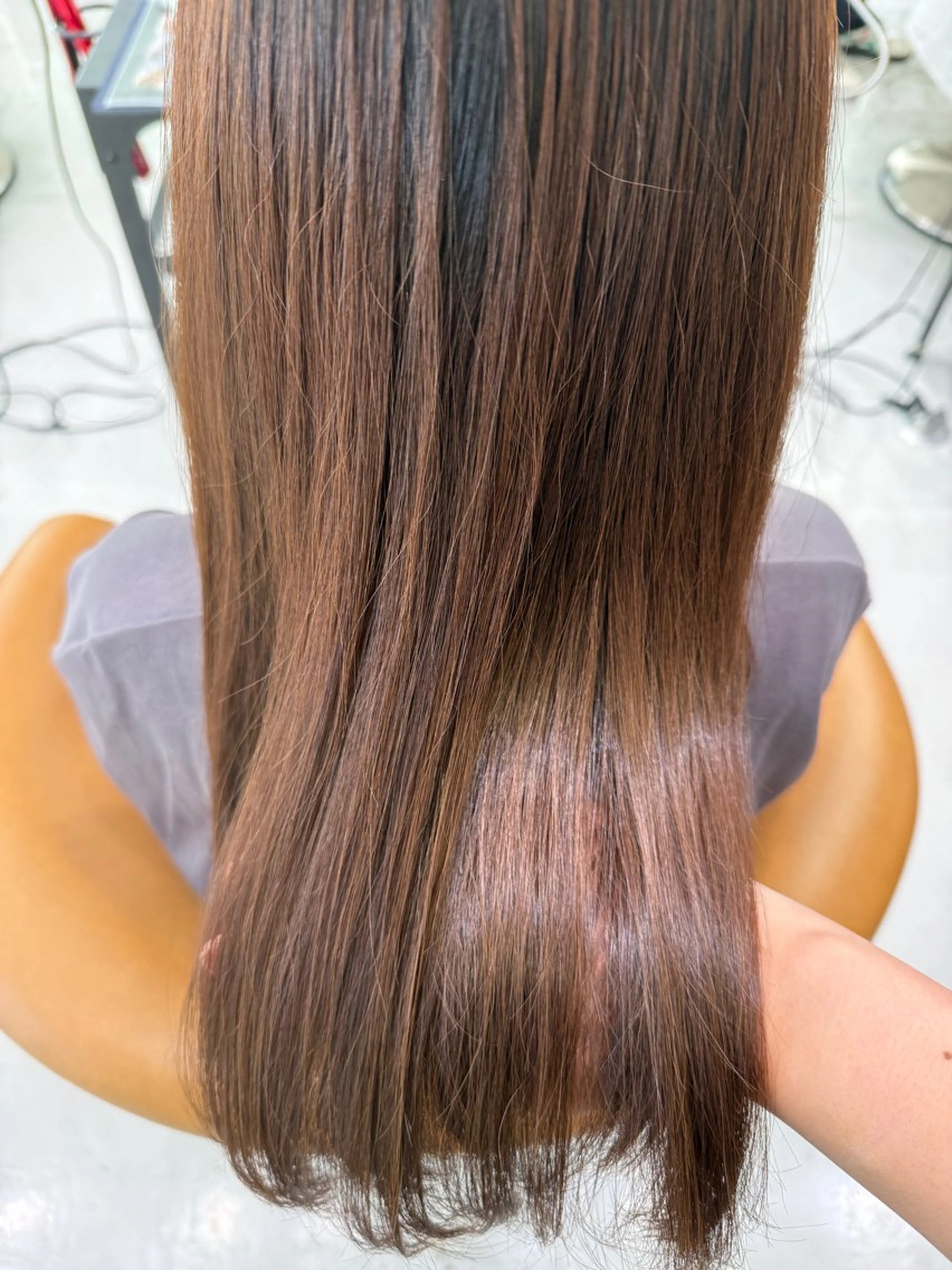 ロング トリートメント 🎀ིྀ暖色カラー/ 髪質改善/みどりのヘアスタイル